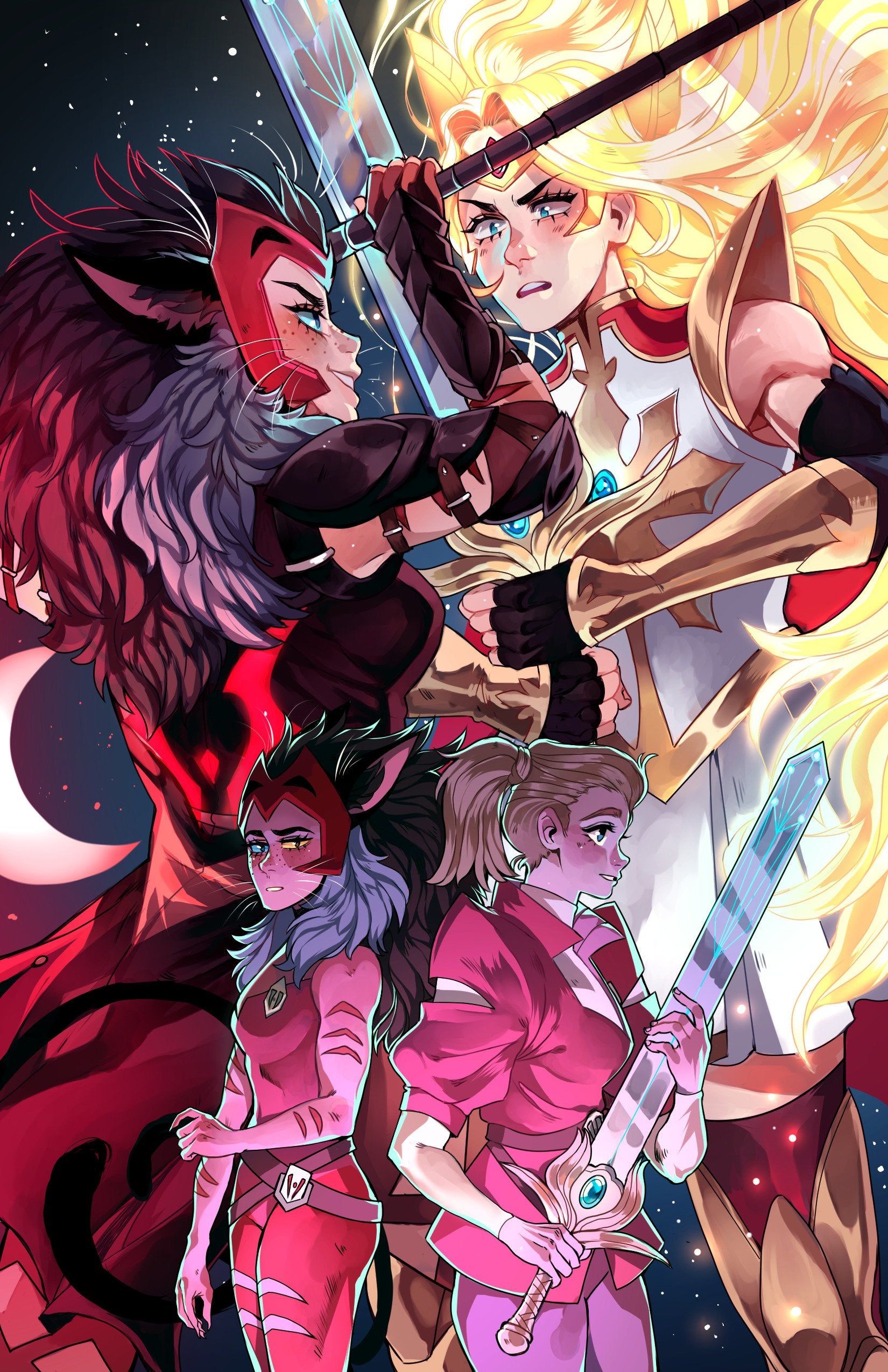 Promises Catradora zine cover [ PricklyAlpaca ]