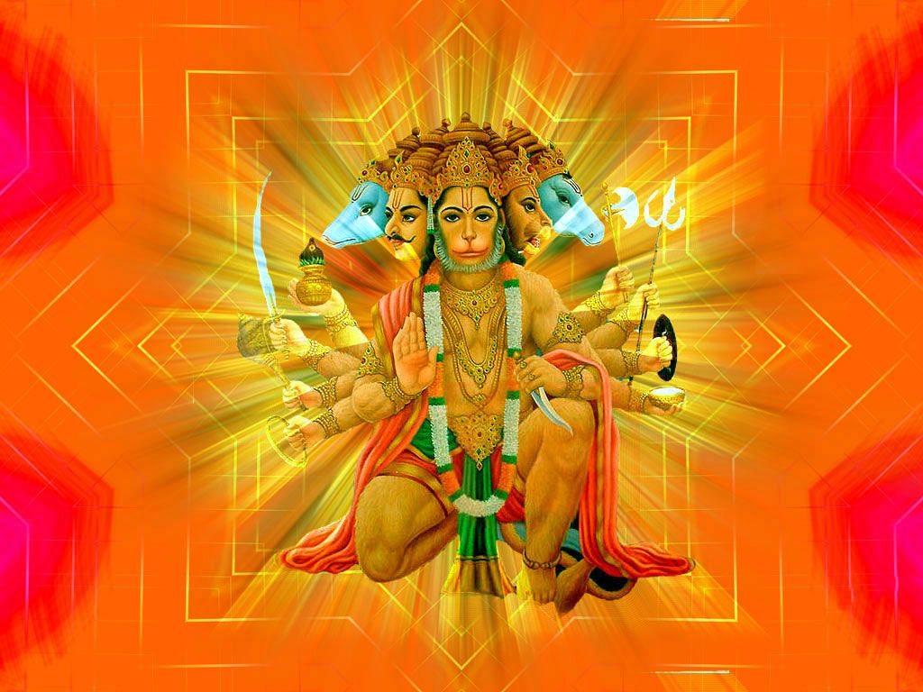 Free download Picture Panchmukhi Hanuman HD Image Hindu God