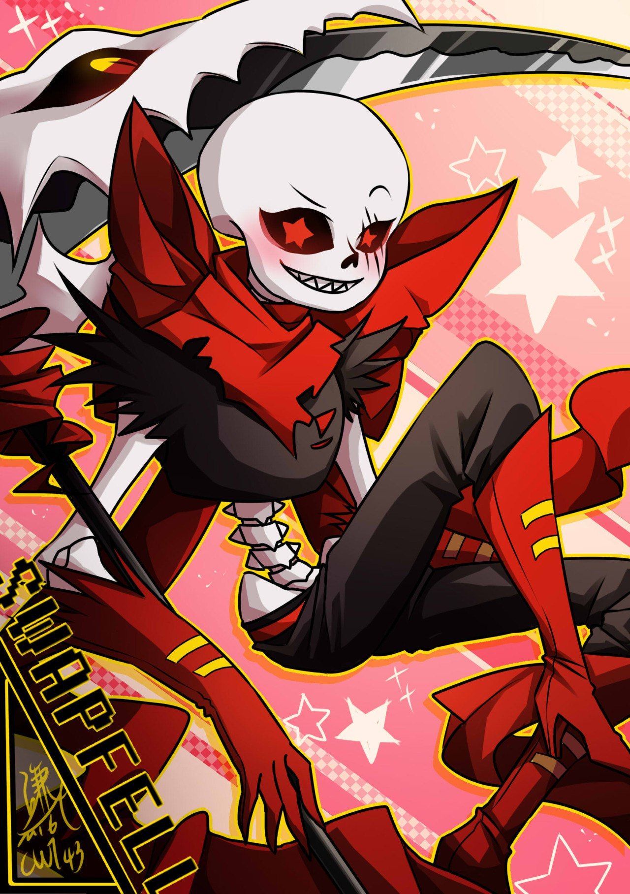 bloodberry. Undertale art, Swapfell sans, Undertale comic