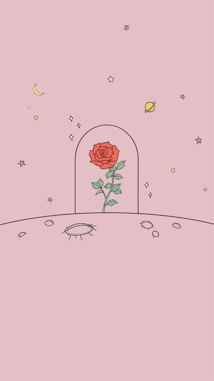fonds, roses, wallpaper and the little prince