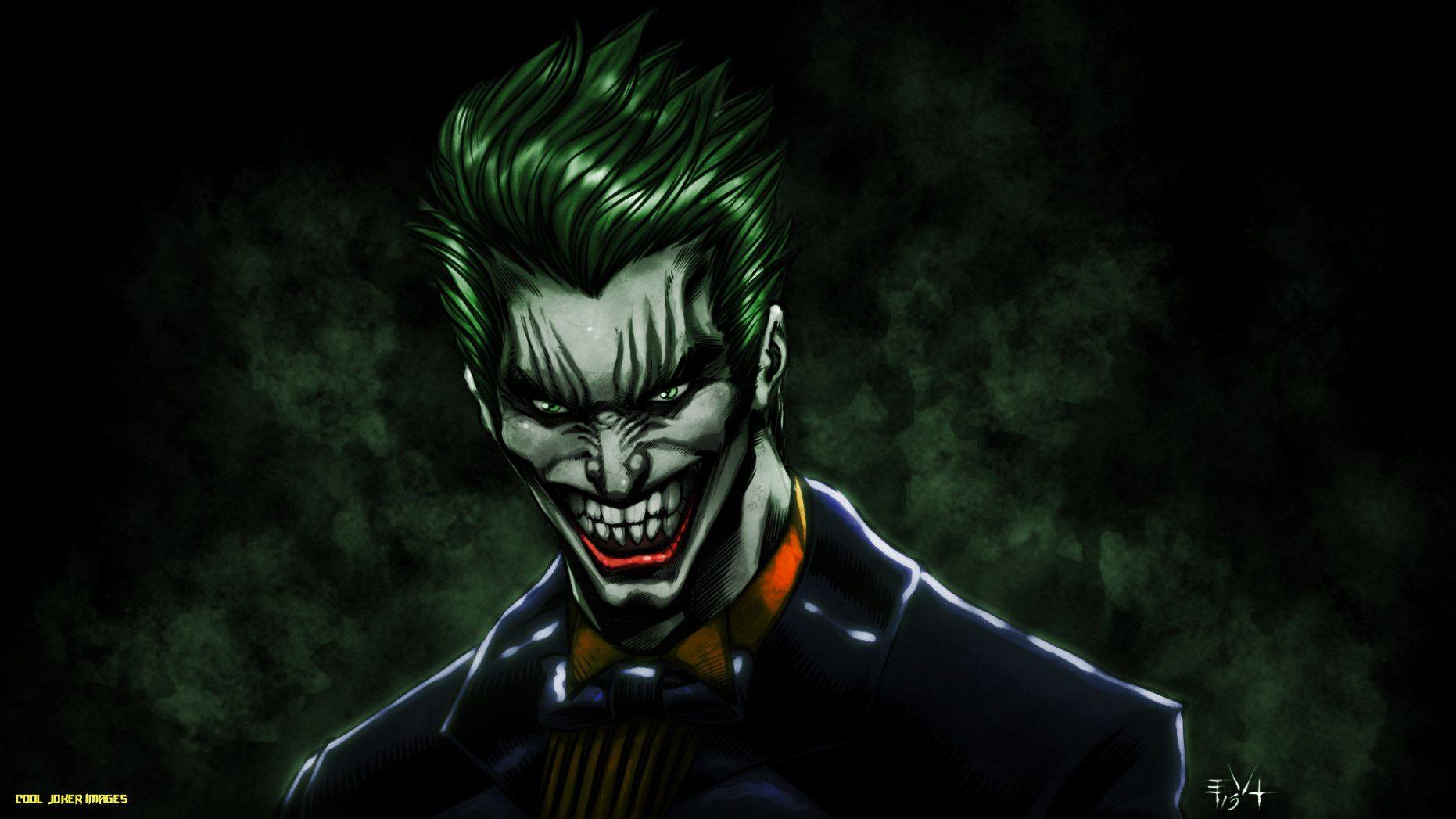 Awesome HD Cool Joker Scary Wallpaper