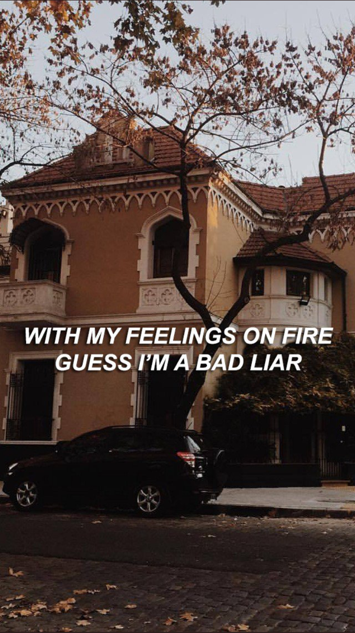 Bad Liar // Selena Gomez Source: f*ckwallpaper on tumblr