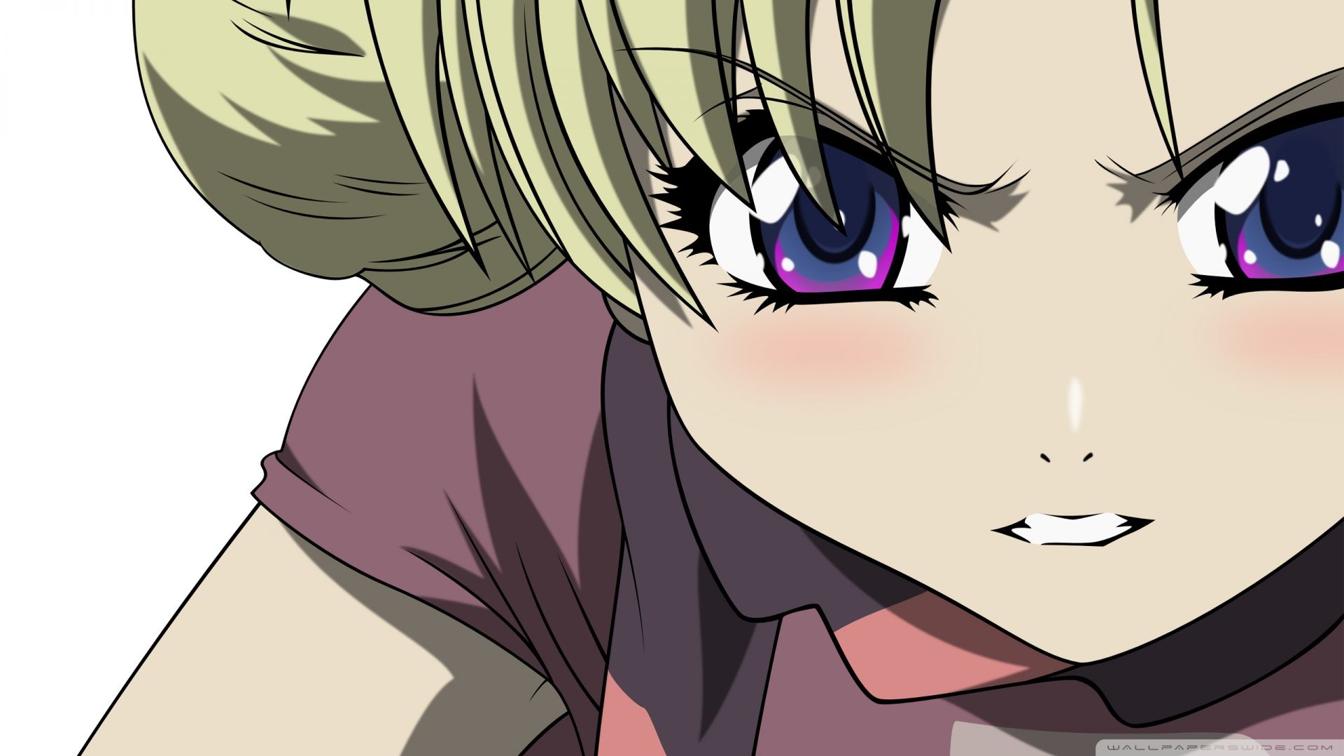 Angry Girl Anime Ultra HD Desktop Background Wallpaper for 4K UHD