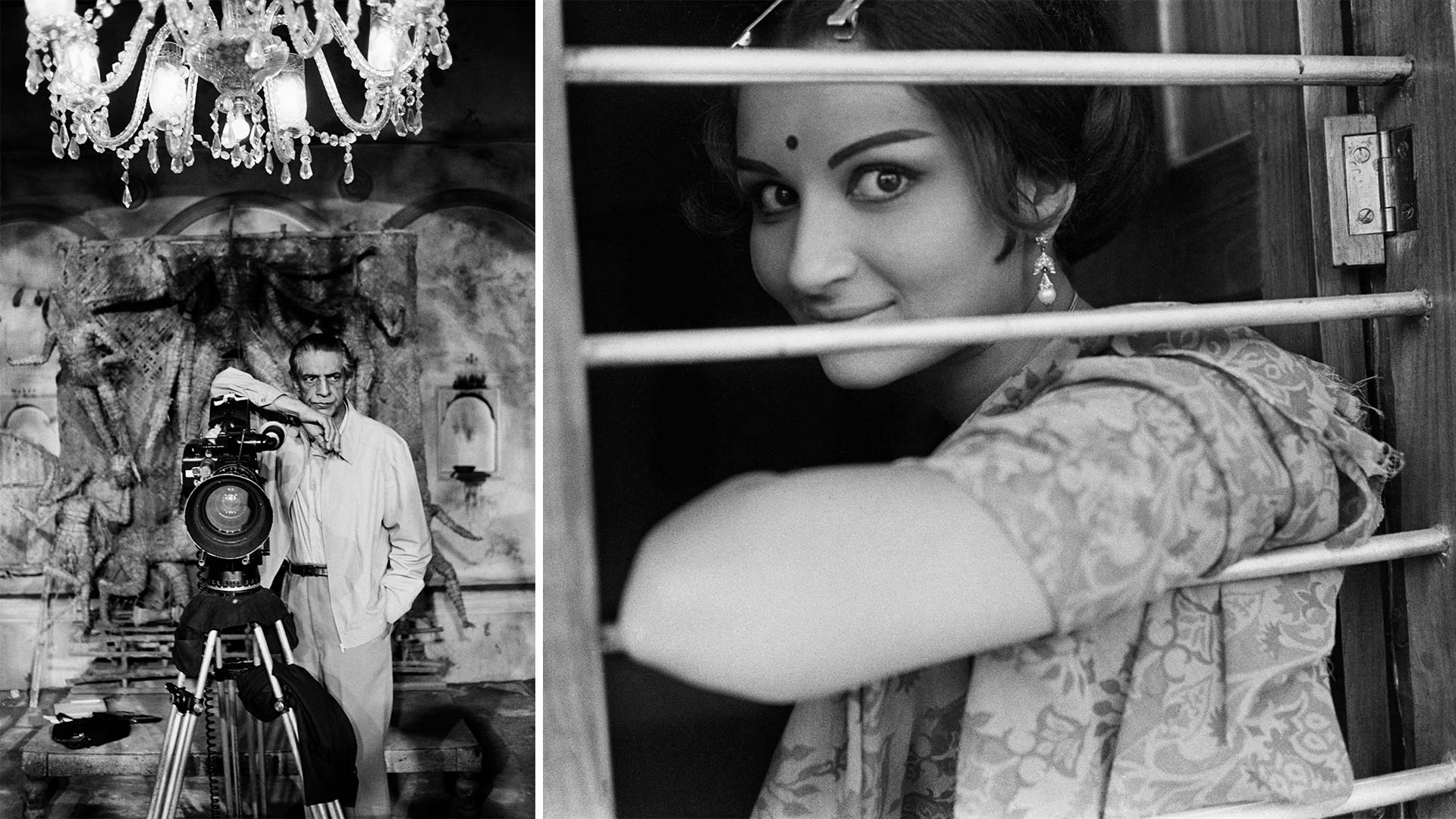 Photos: Satyajit Ray, Sharmila Tagore captured in B&W