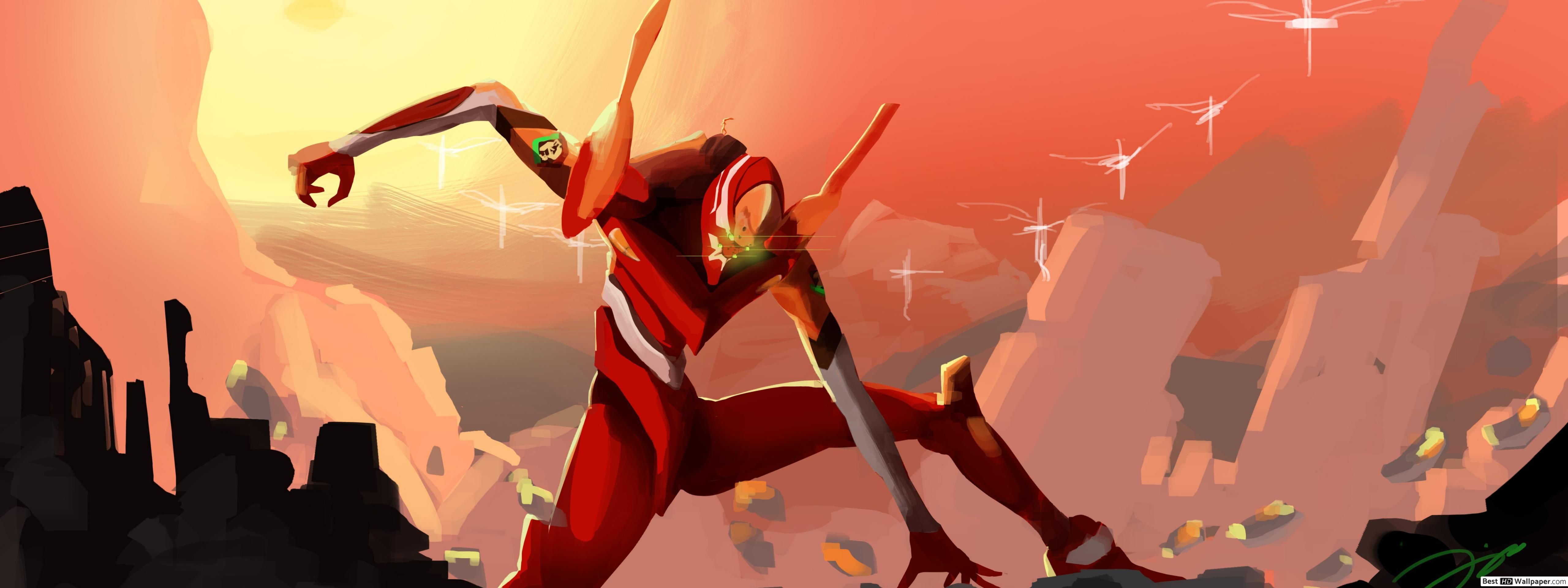 Neon Genesis Evangelion 2.0 HD wallpaper download