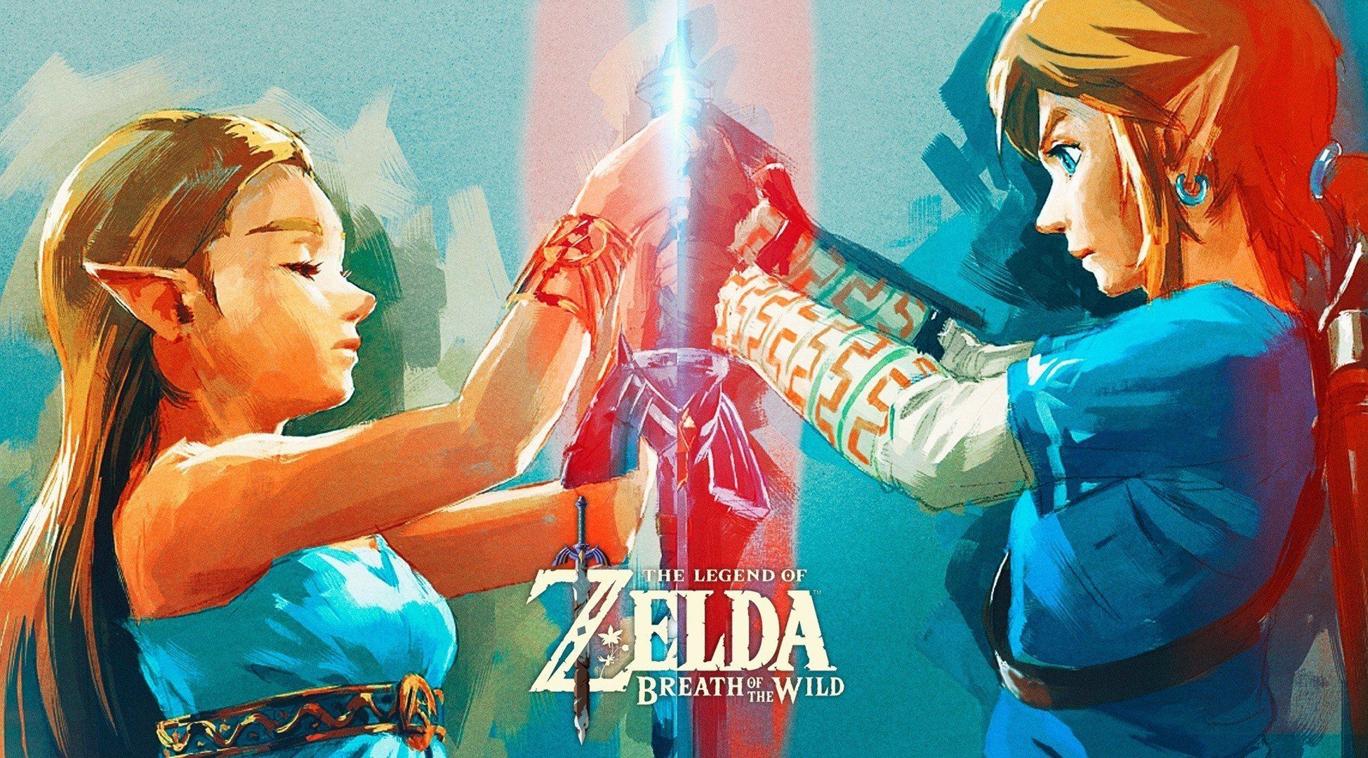 Link, Zelda, Princess Zelda, The Legend of Zelda: Breath