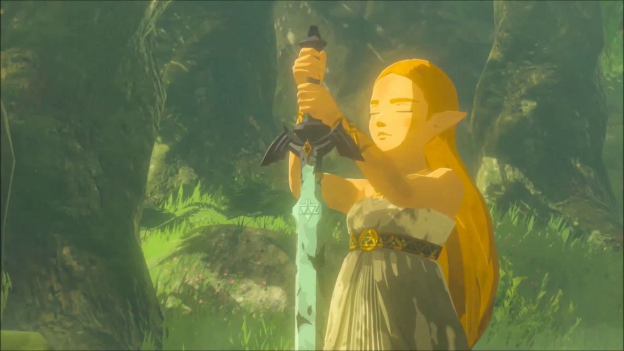 Zelda BotW Master Sword Live Wallpaper