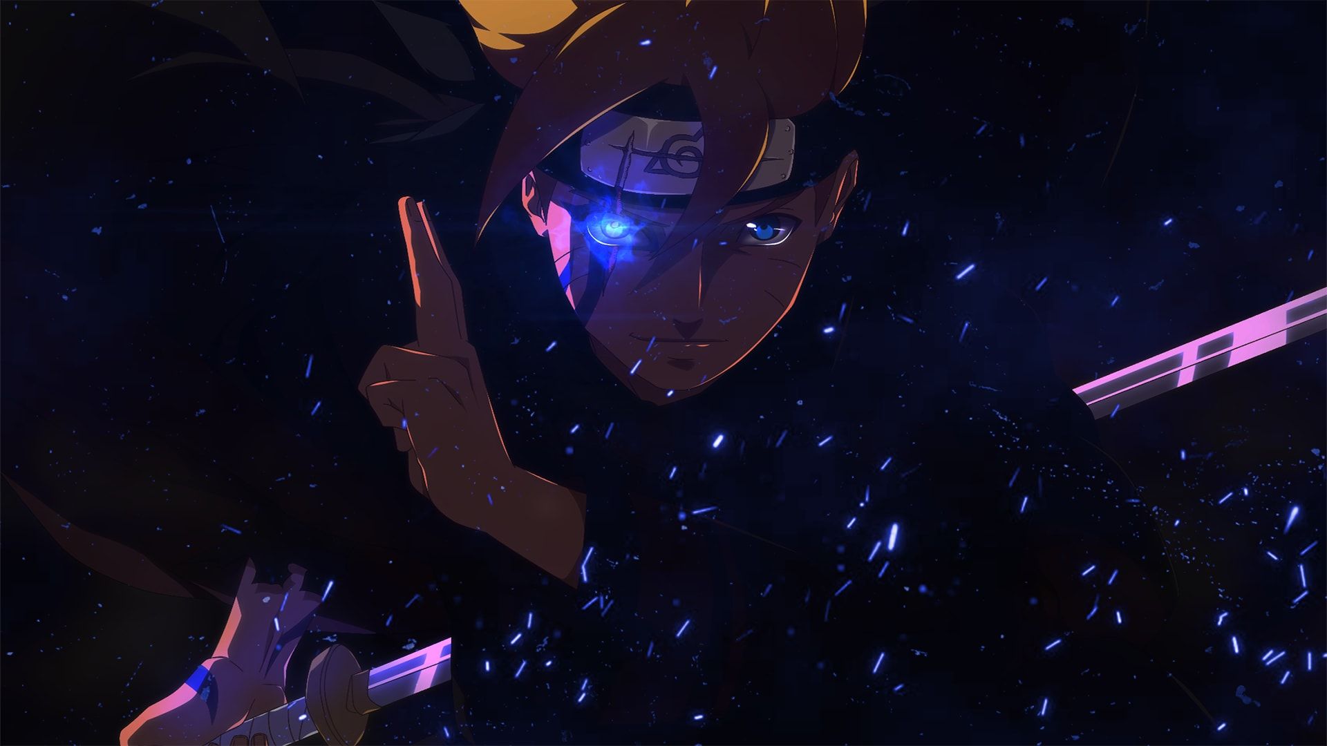 Wallpaper of Anime, Blue, Boruto, Sword, Naruto background & HD image