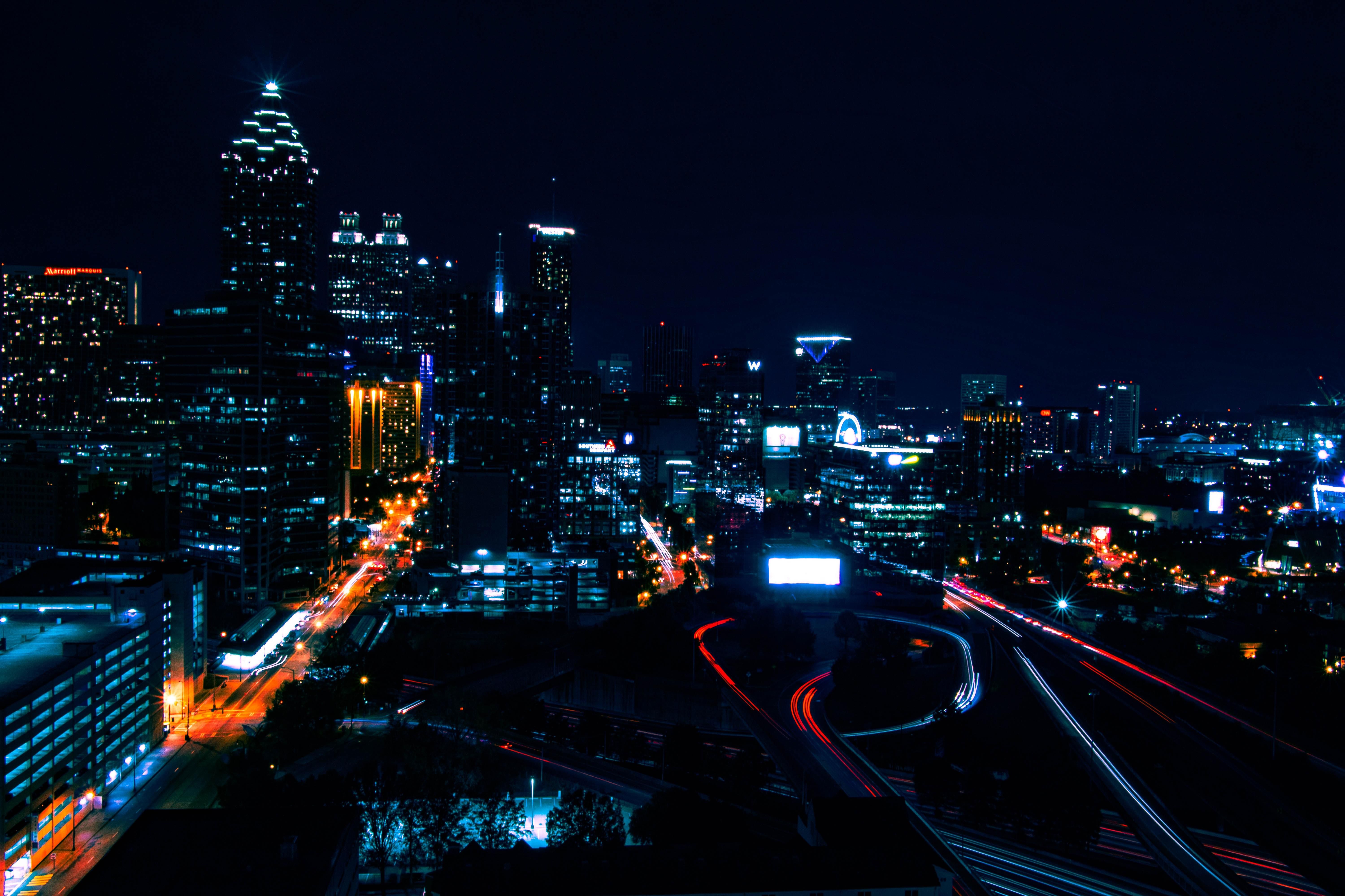 Night City Buildings Lights Wallpapers - Wallpaper Cave