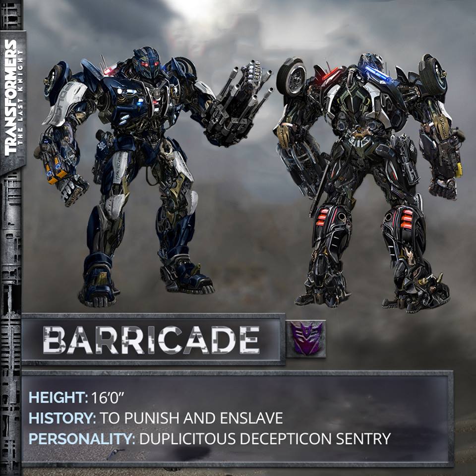 image Of Transformers Last Knight Barricade