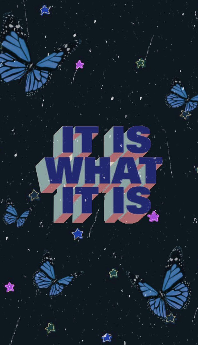 Aesthetic butterfly quote wallpaper
