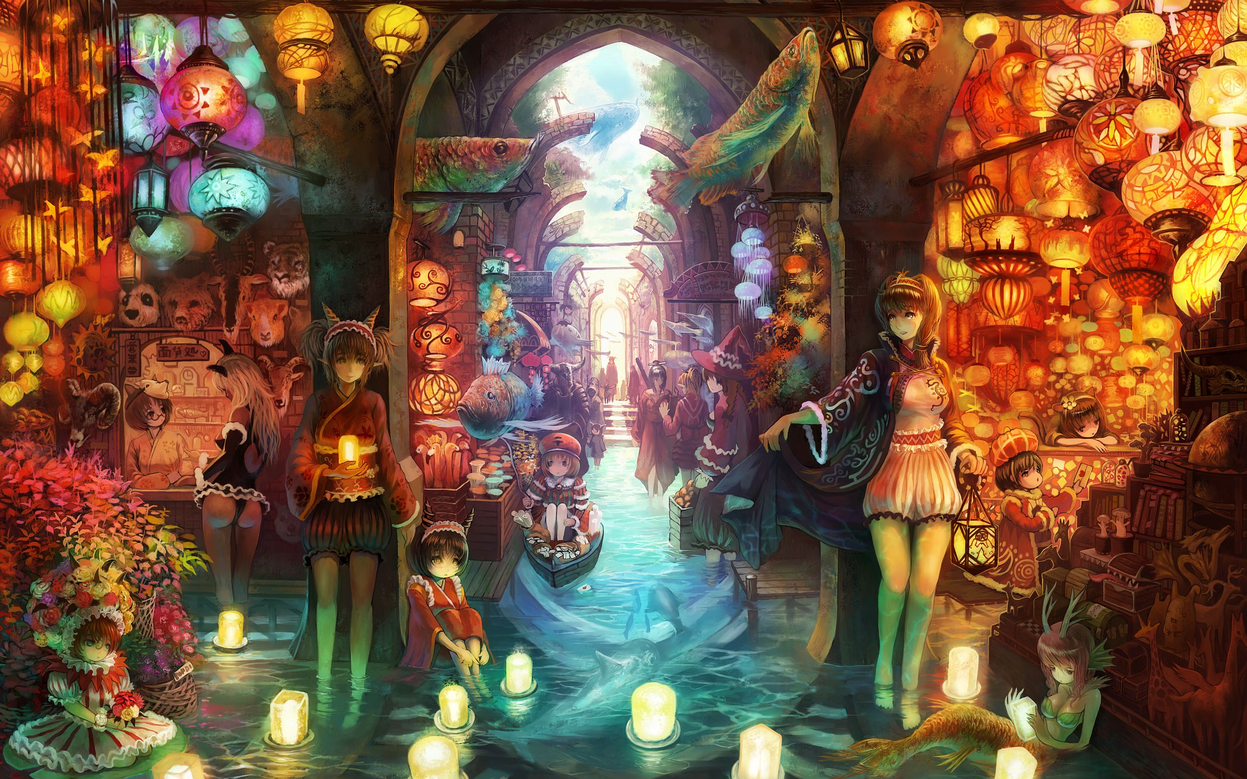 Pixiv Fantasia Wallpaper Shop Wallpaper