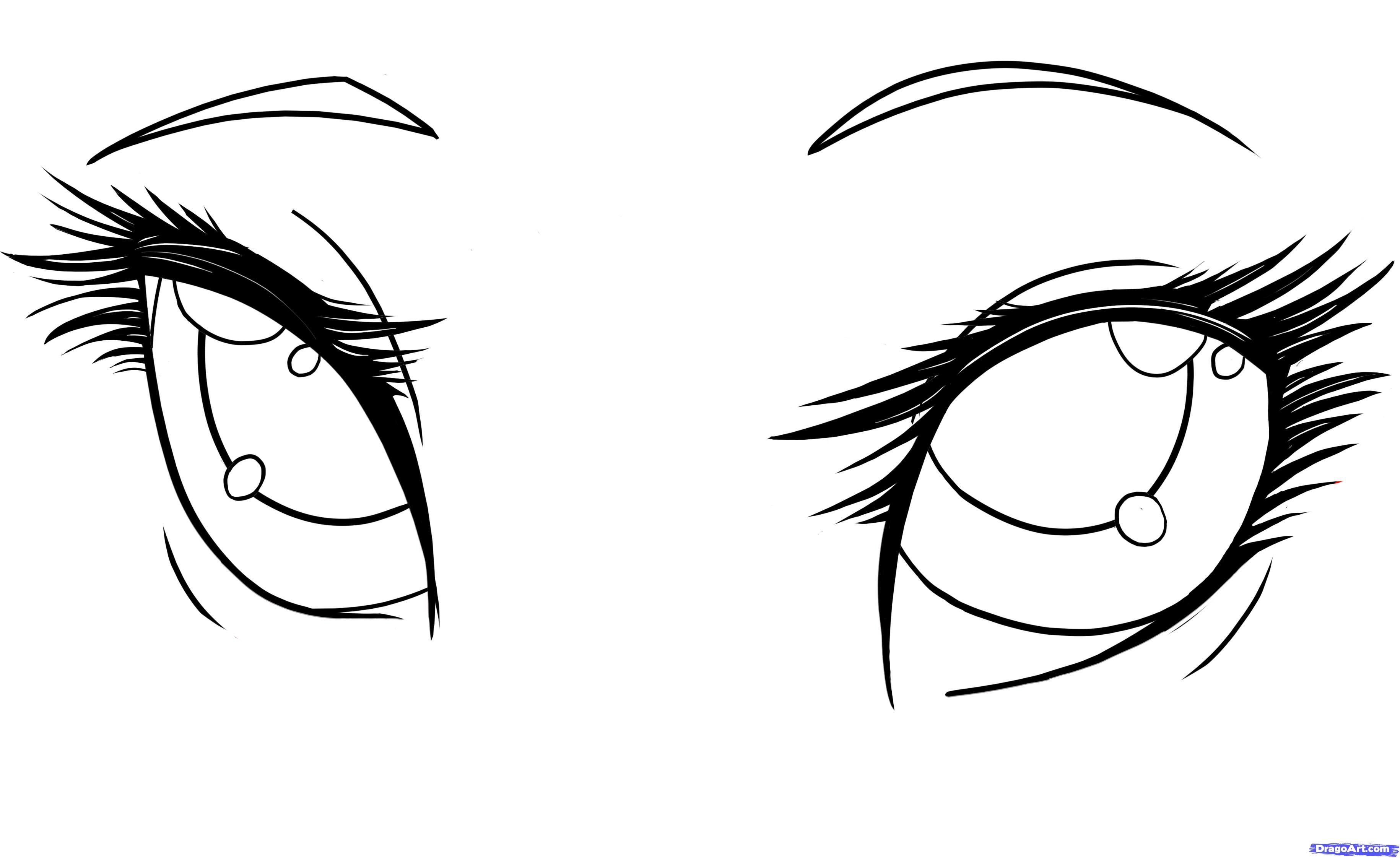 How To Draw Anime Eyes Closed HD Image 3 HD Wallpaper. Planezen