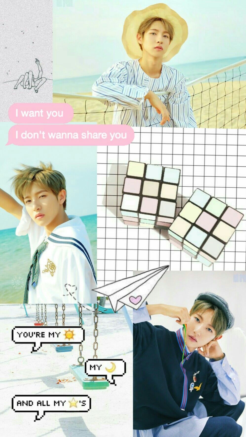 renjun #nct #kpop #wallpaper #lockscreen. Nct, Selebritas, Lucu