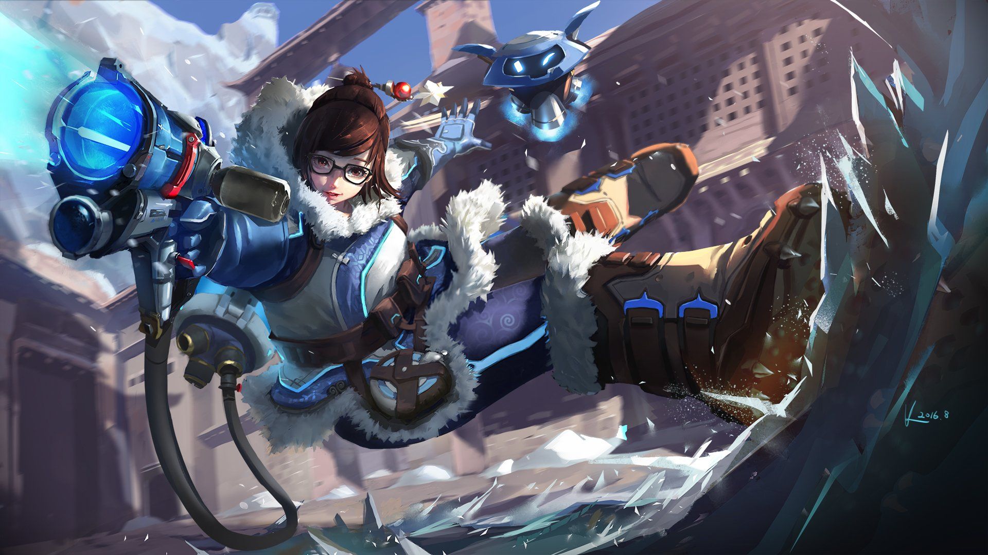 Mei (Overwatch) HD Wallpaper and Background Image
