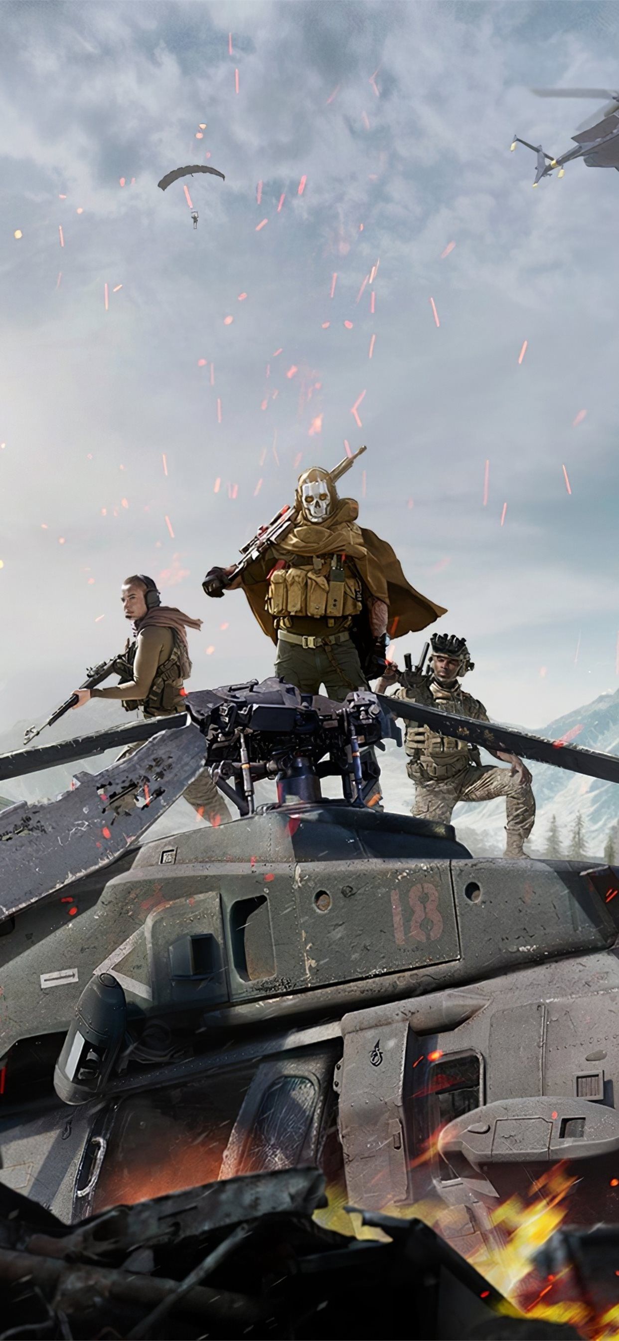 call of duty warzone 4k iPhone X Wallpaper Free Download