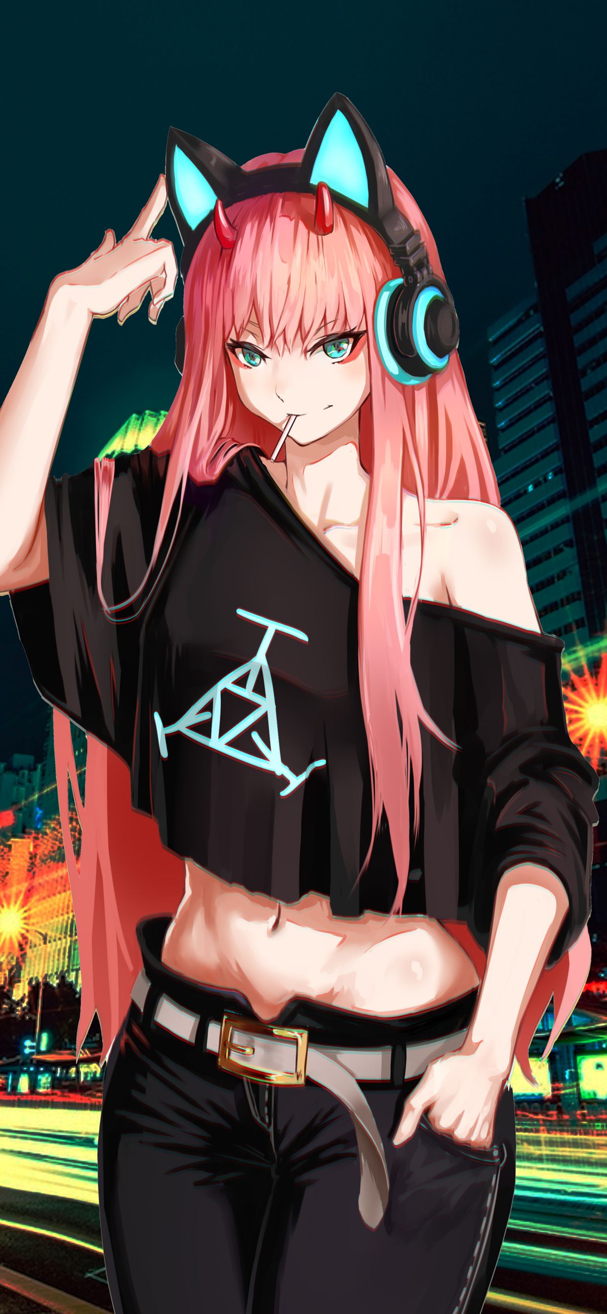 Darling In The Franxx Girl 4k iPhone XS MAX HD 4k