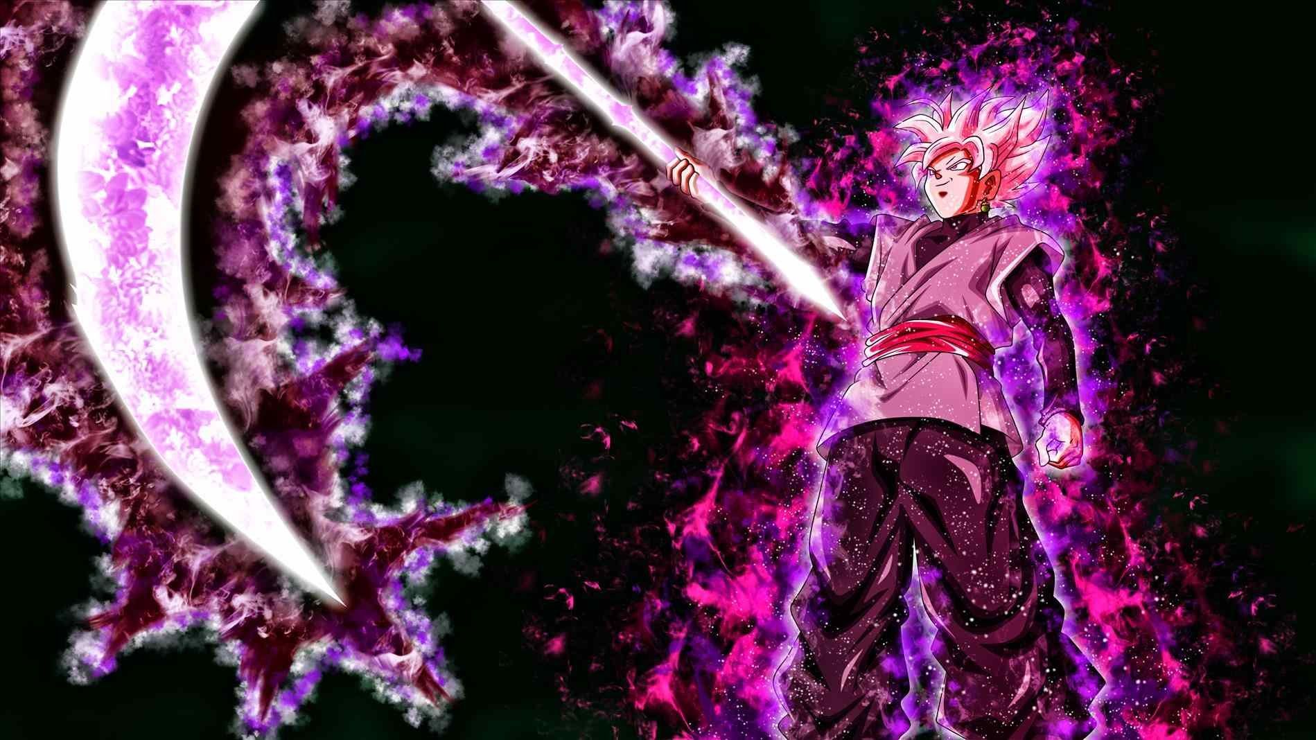 Goku Black Rose Wallpaper PC