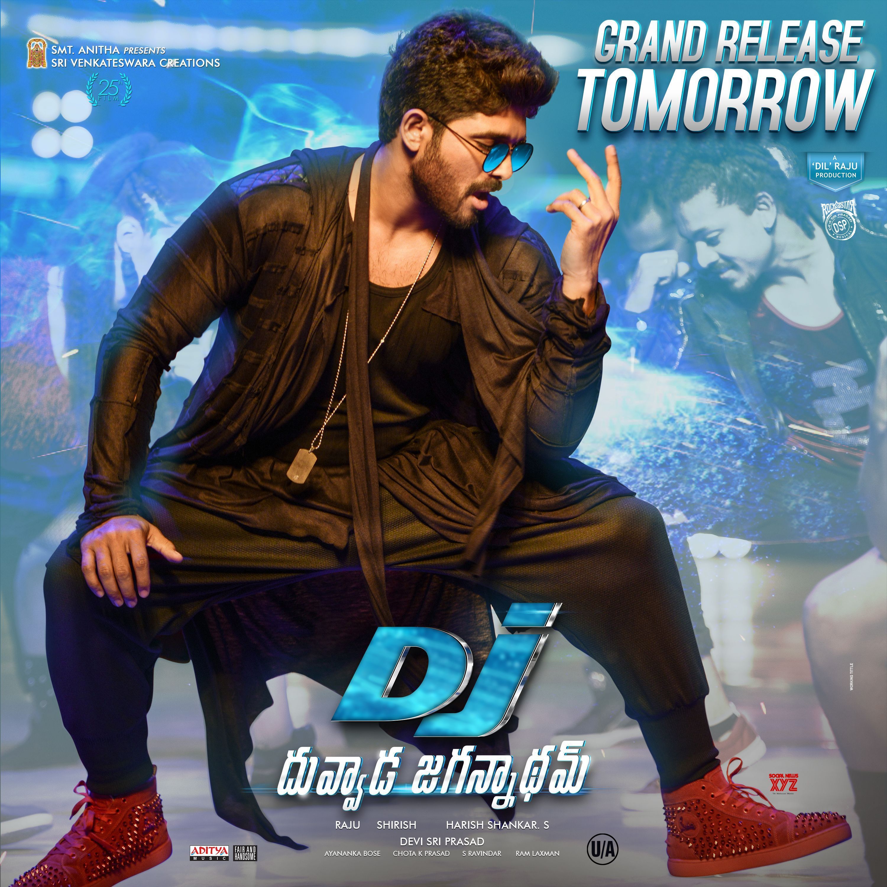 DJ Duvvada Jagannadham Releasing Tomorrow Wallpaper. Dj movie
