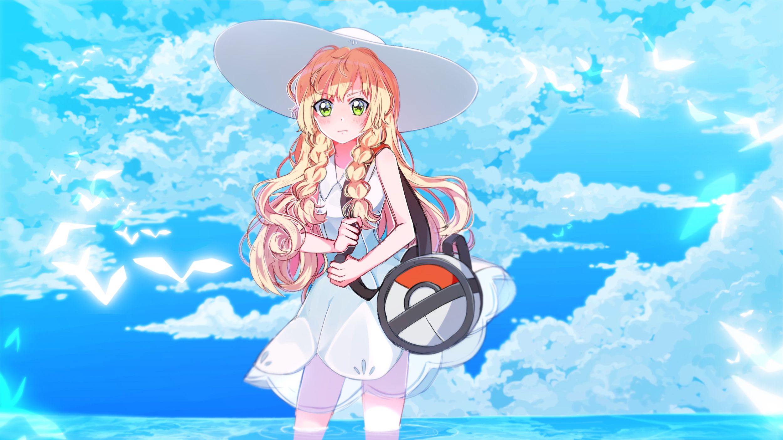 Lillie (Pokemon) HD Wallpaper and Background Image