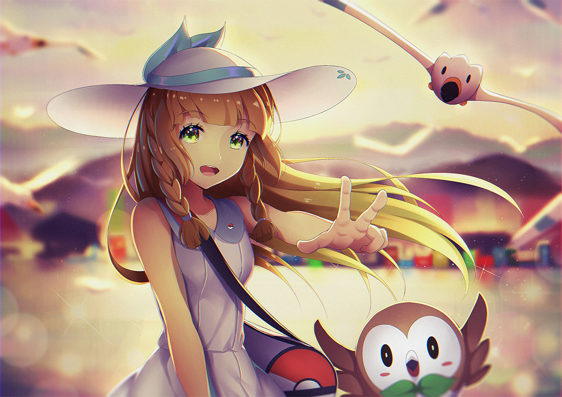 Lillie (Pokemon) HD Wallpaper and Background Image