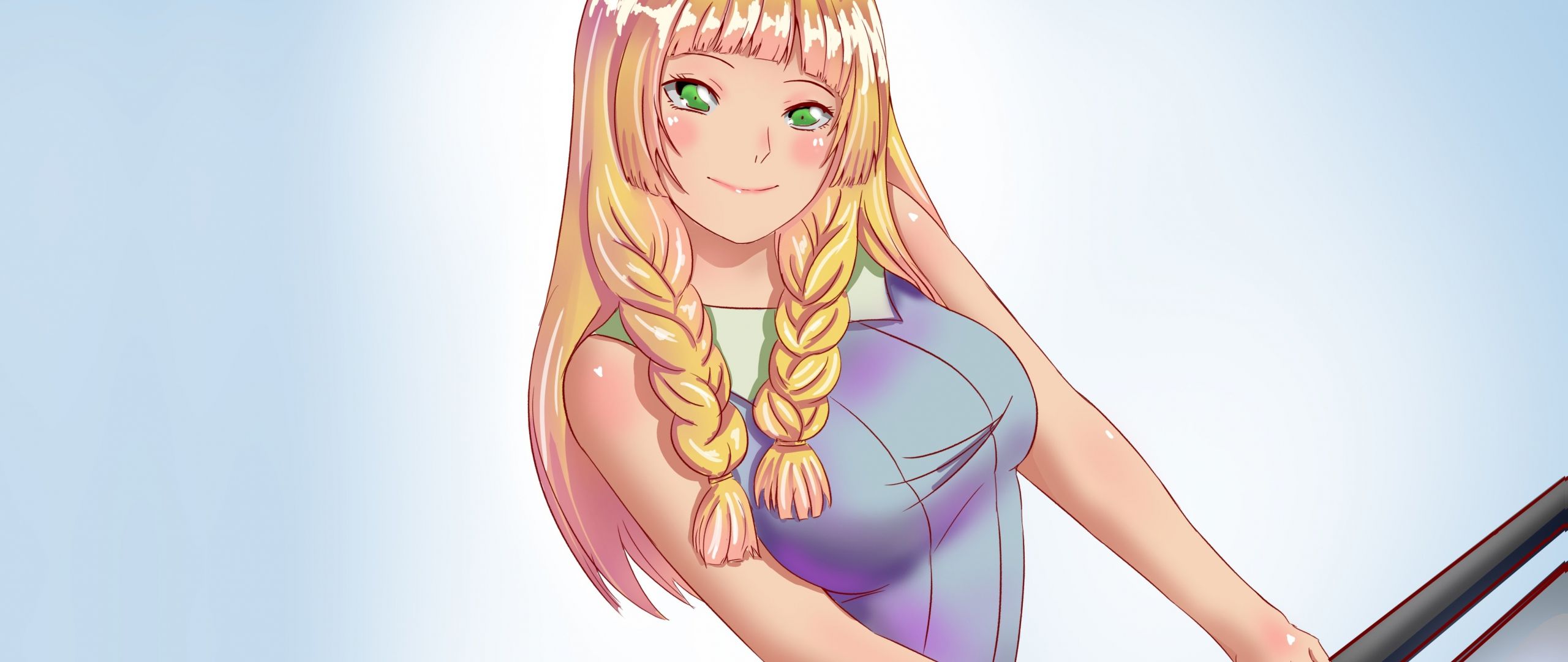 Download 2560x1080 wallpaper beautiful, lillie, pokemon, artwork, dual wide, widescreen, 2560x1080 HD image, background, 16463