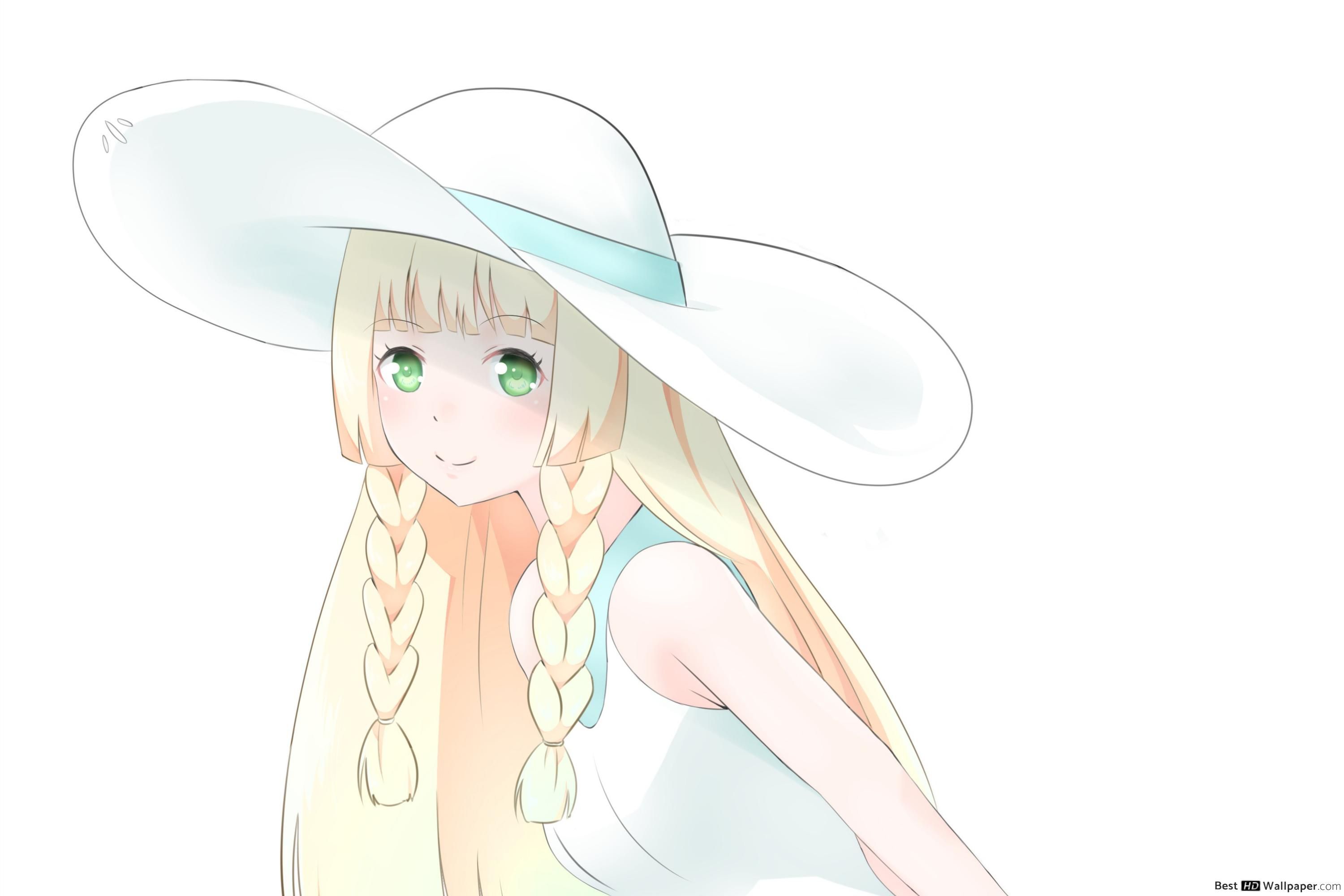 Pokemon, Sun and Moon (Lillie) HD wallpaper download