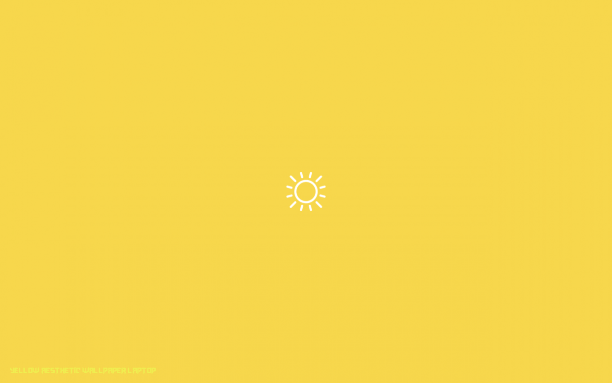 Featured image of post Minimalist Yellow Aesthetic Wallpaper Laptop Find download free graphic resources for minimalist
