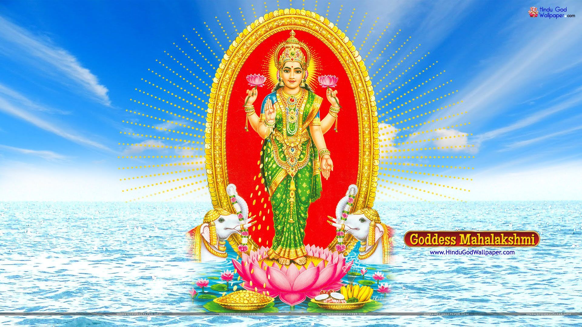 Mahalakshmi HD Wallpaper Free Download. Wallpaper free download