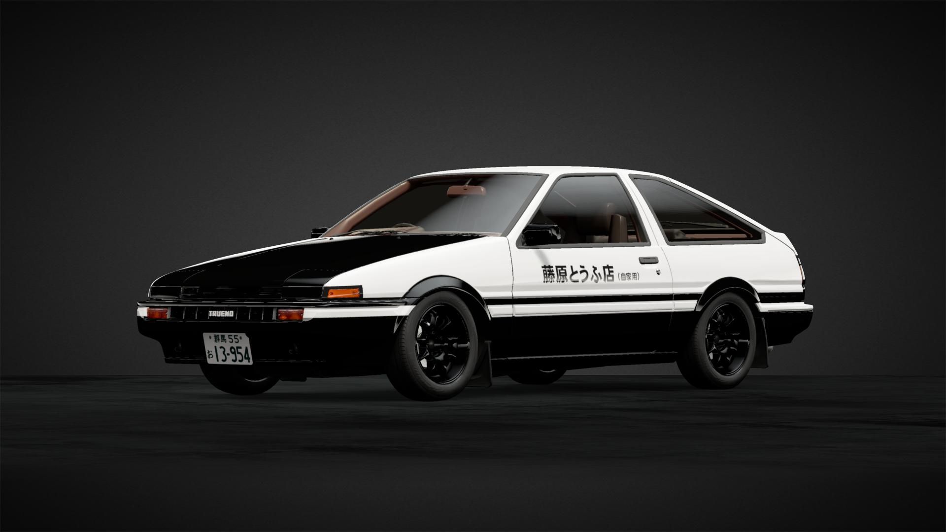 Toyota Sprinter Anime Wallpapers Wallpaper Cave