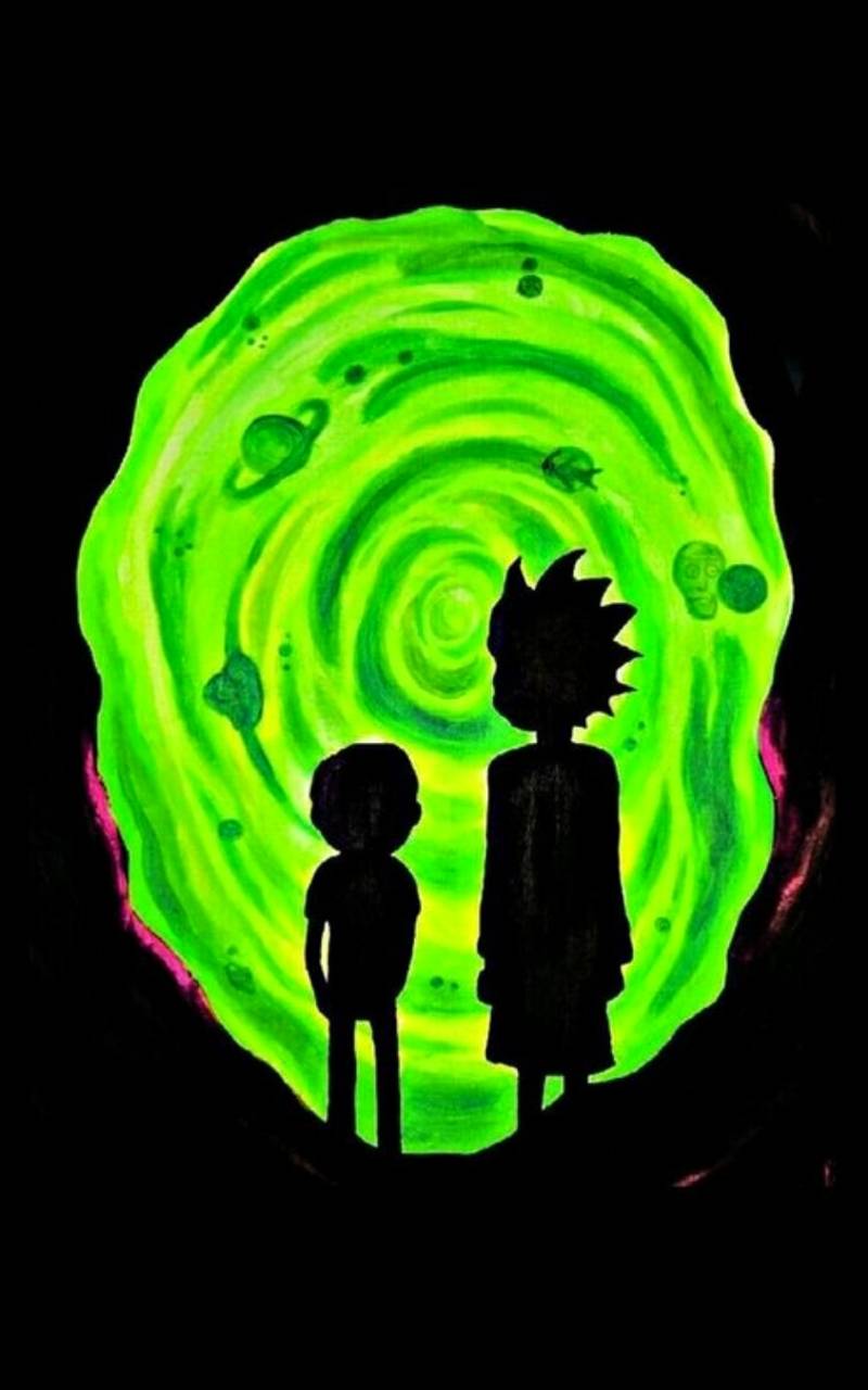 Rick and Morty wallpapers by ThatIndividual