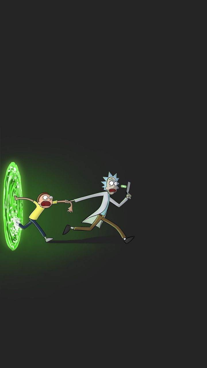 24 Rick and Morty Portal Wallpapers - Wallpaperboat