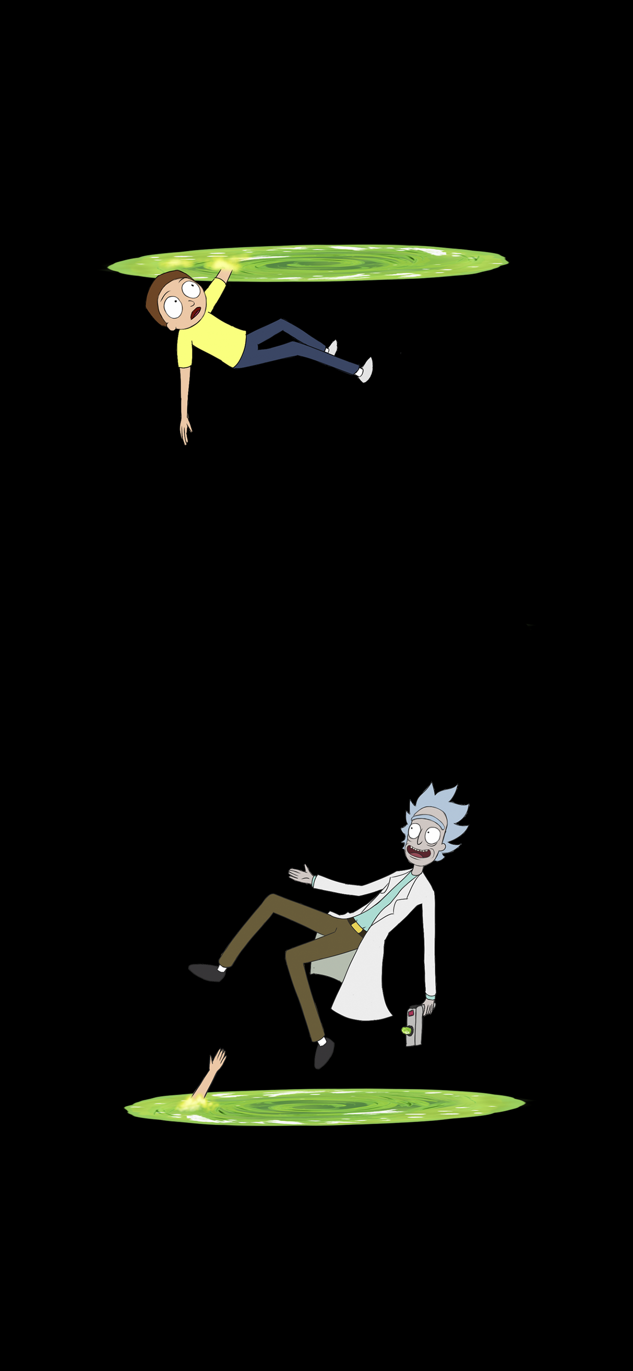 Rick and Morty Portal Wallpapers for Phone 4K - Wallpapers Clan