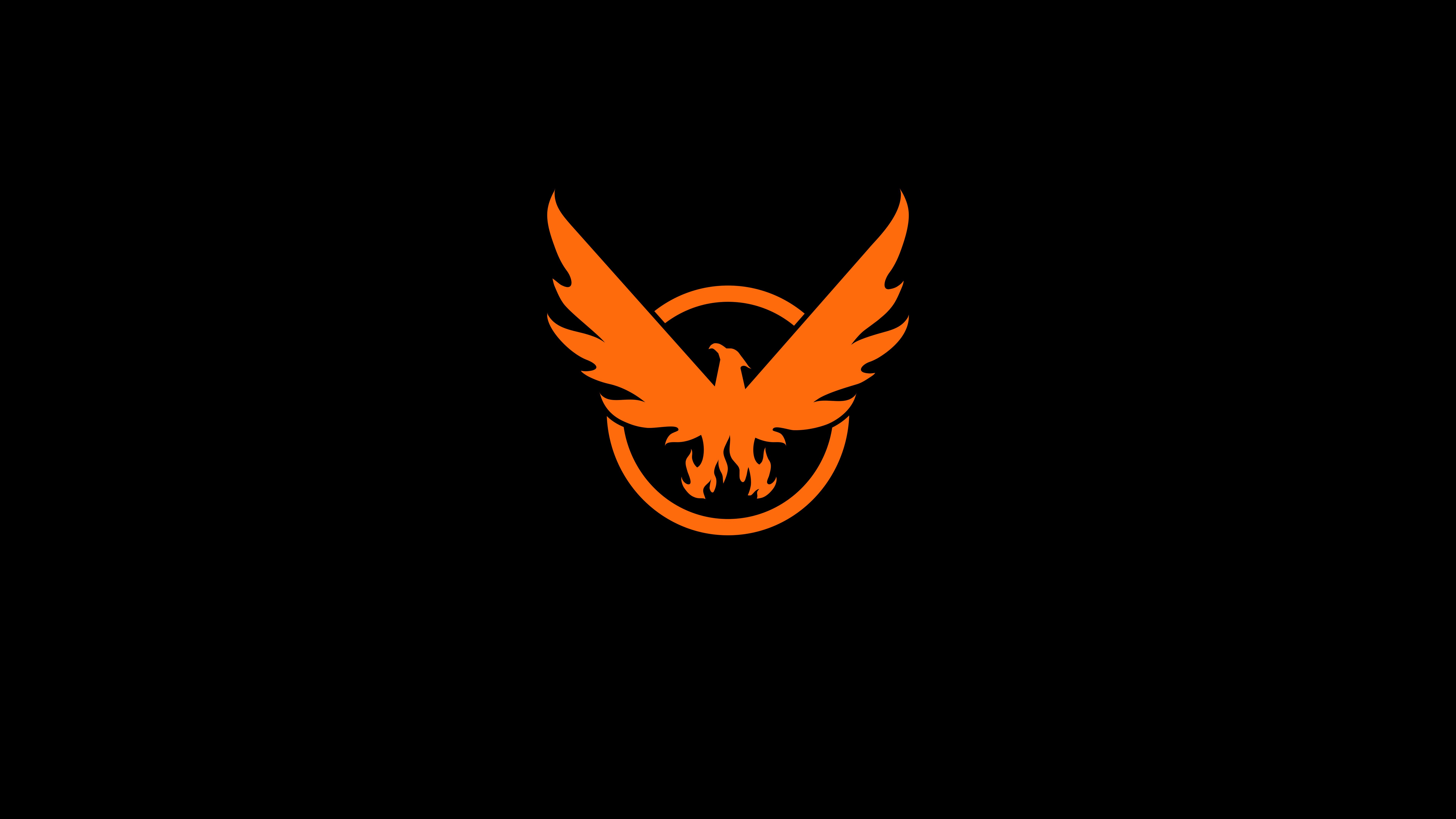 The Division 2 Phoenix Logo 8K Wallpaper
