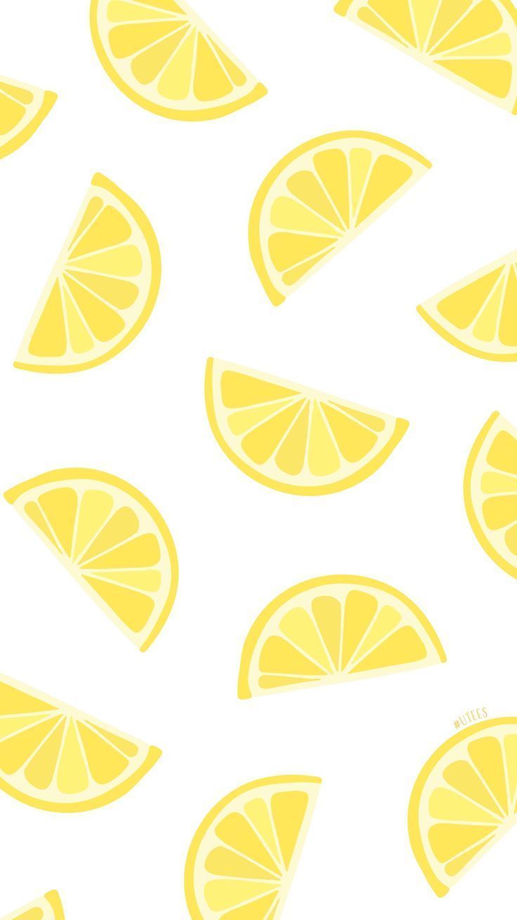 Lemon Love iPhone Background I Summer Phone