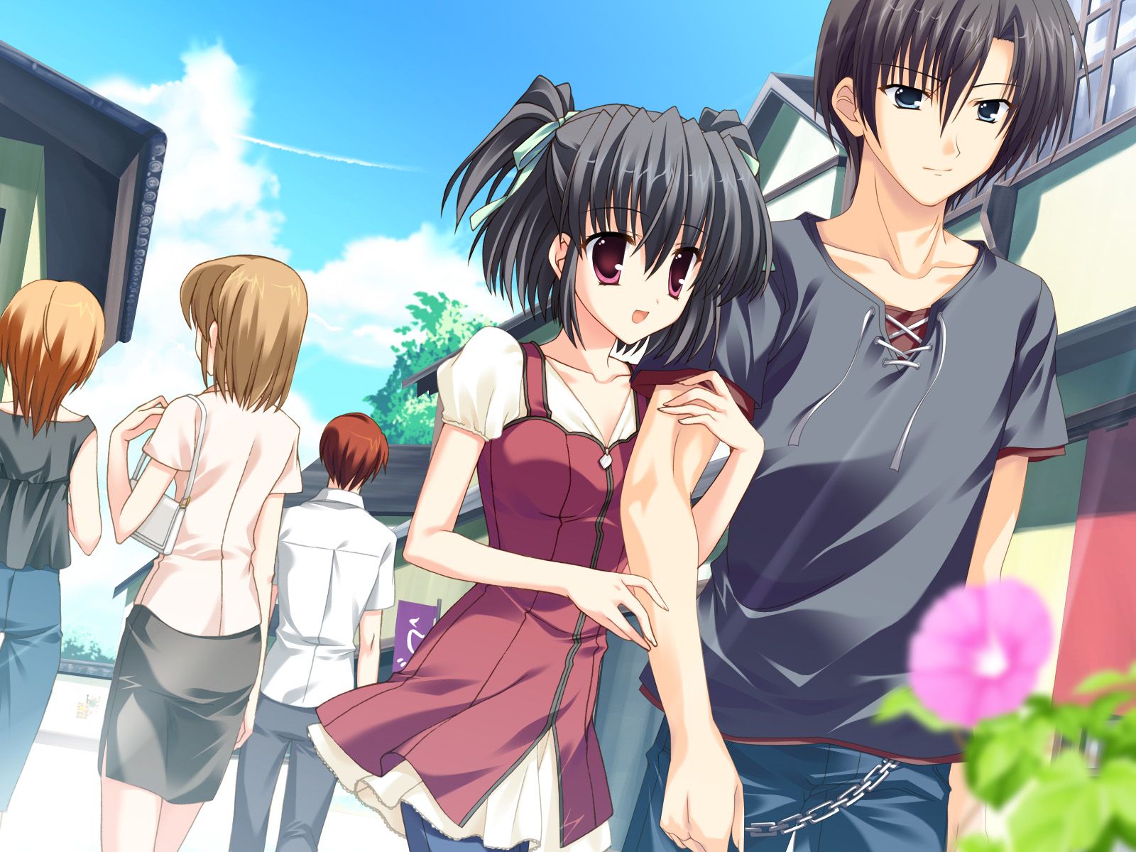 Download Free Cute Anime Couple Photo