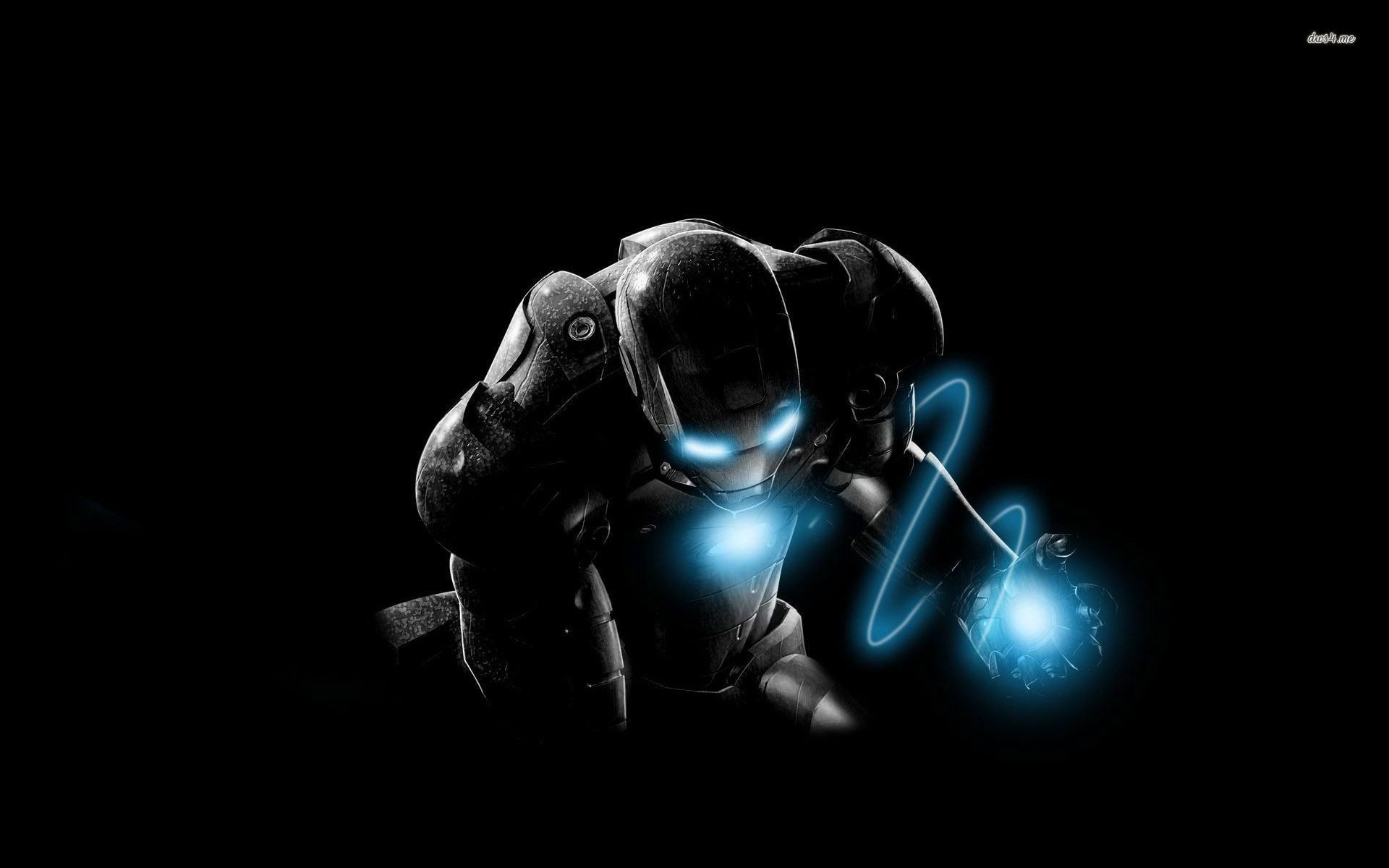 Iron Man Black Wallpaper 4k For PC