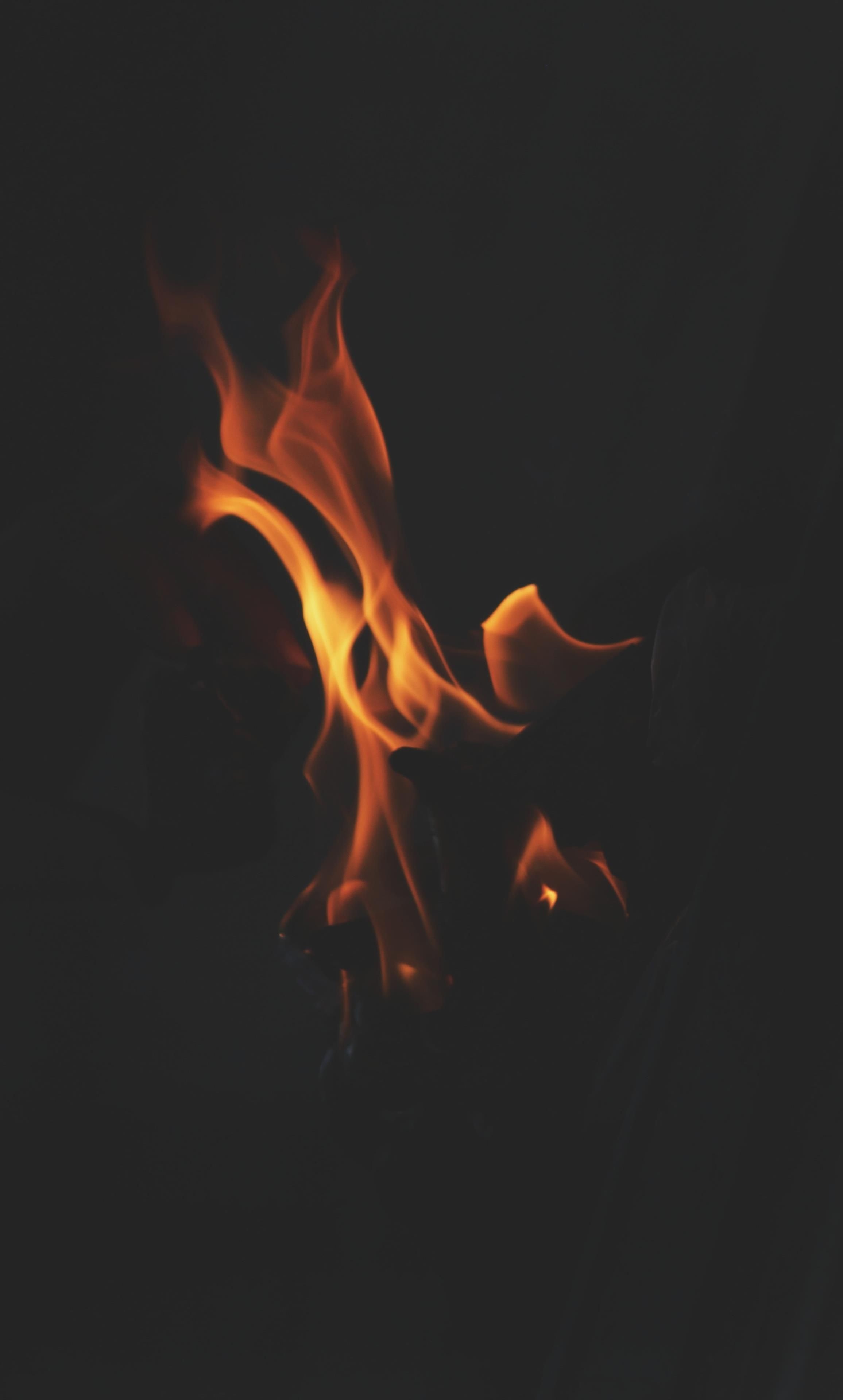 AMOLED Fire Wallpaper