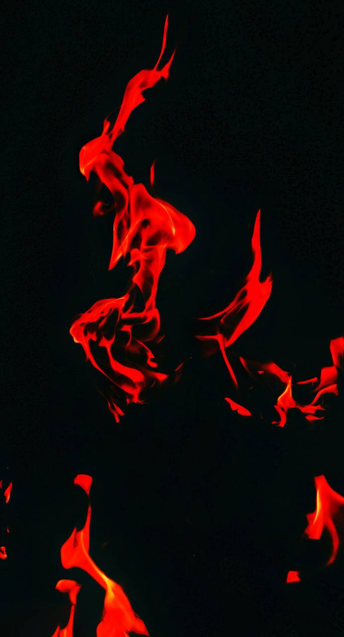 Fire red wallpaper