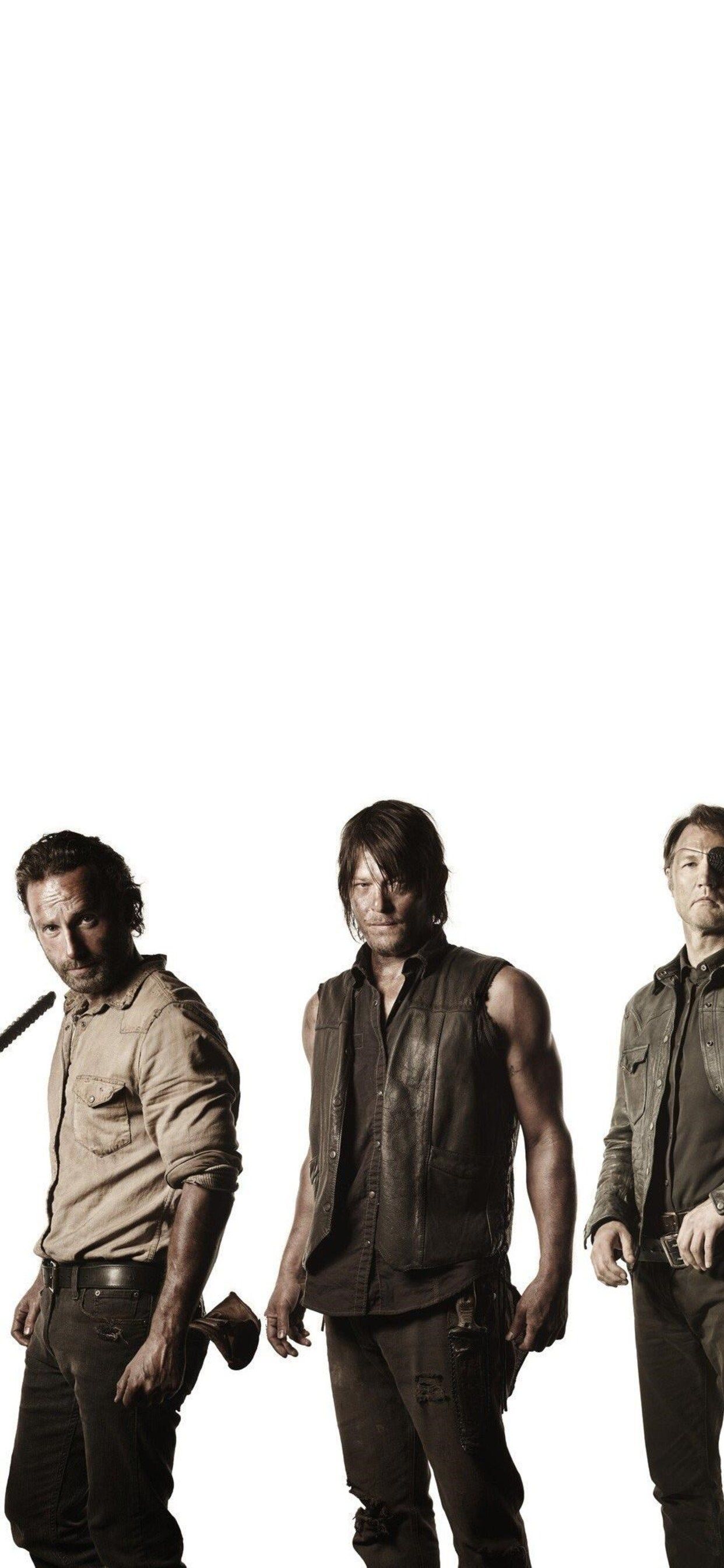 Walking Dead Actors iPhone XS MAX HD 4k Wallpaper