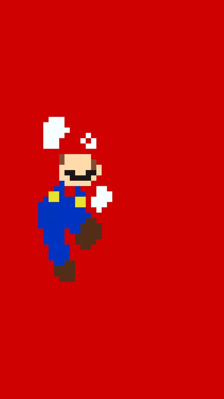Mario Retro iPhone Wallpaper HD