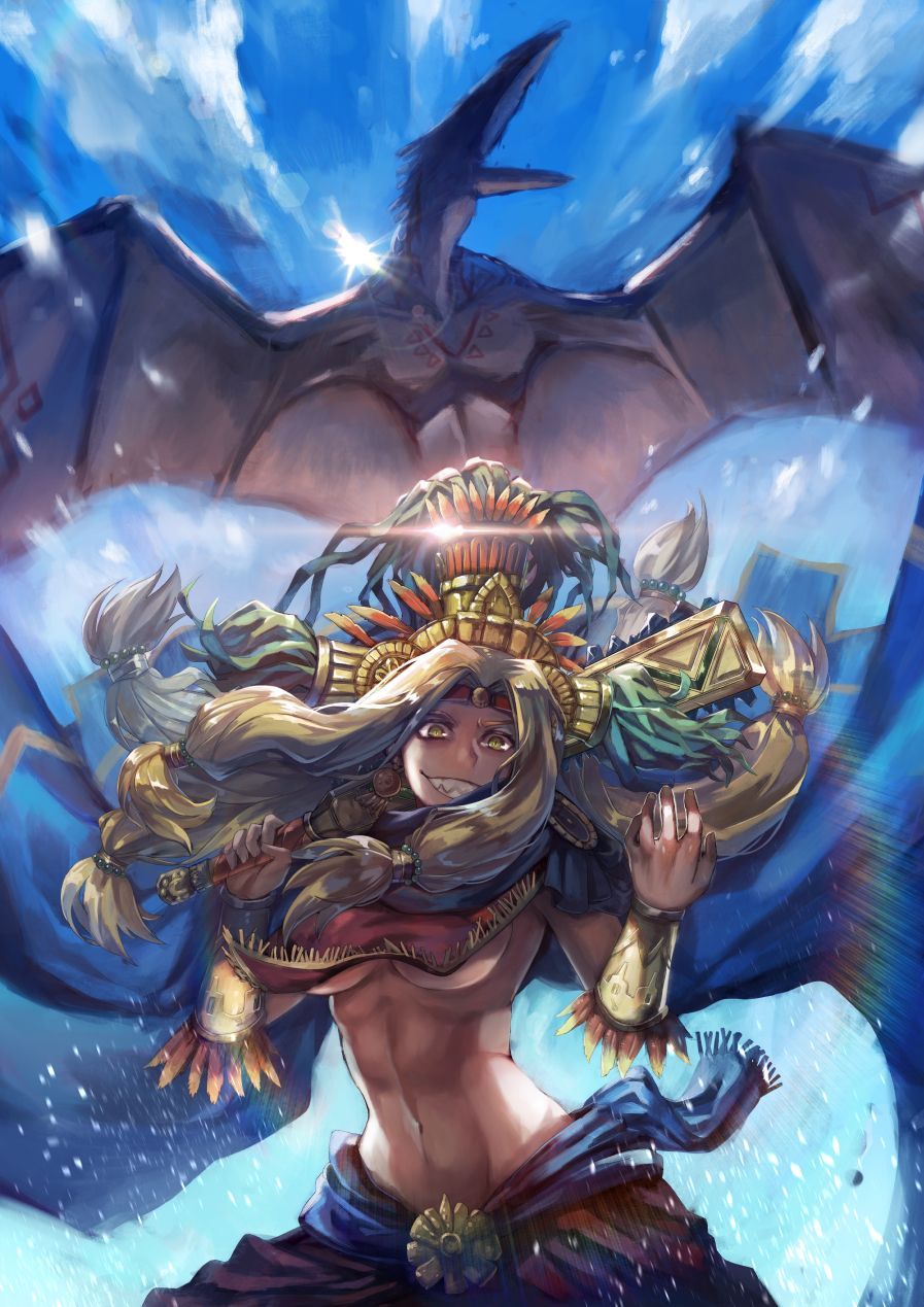 Quetzalcoatl【Fate Grand Order】. Quetzalcoatl Anime, Personajes