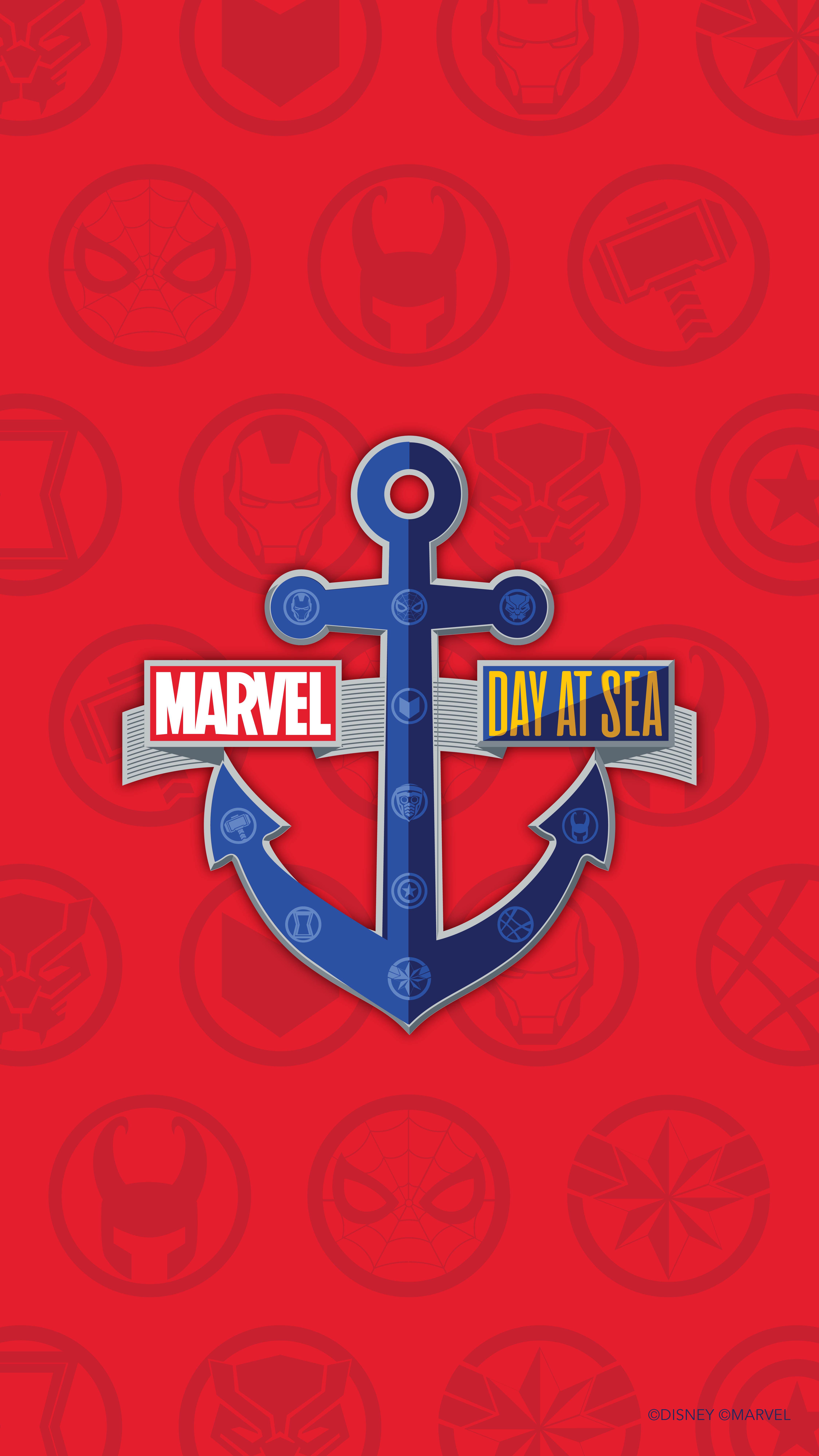 Marvel Day at Sea Digital Wallpaper • The Disney Cruise Line