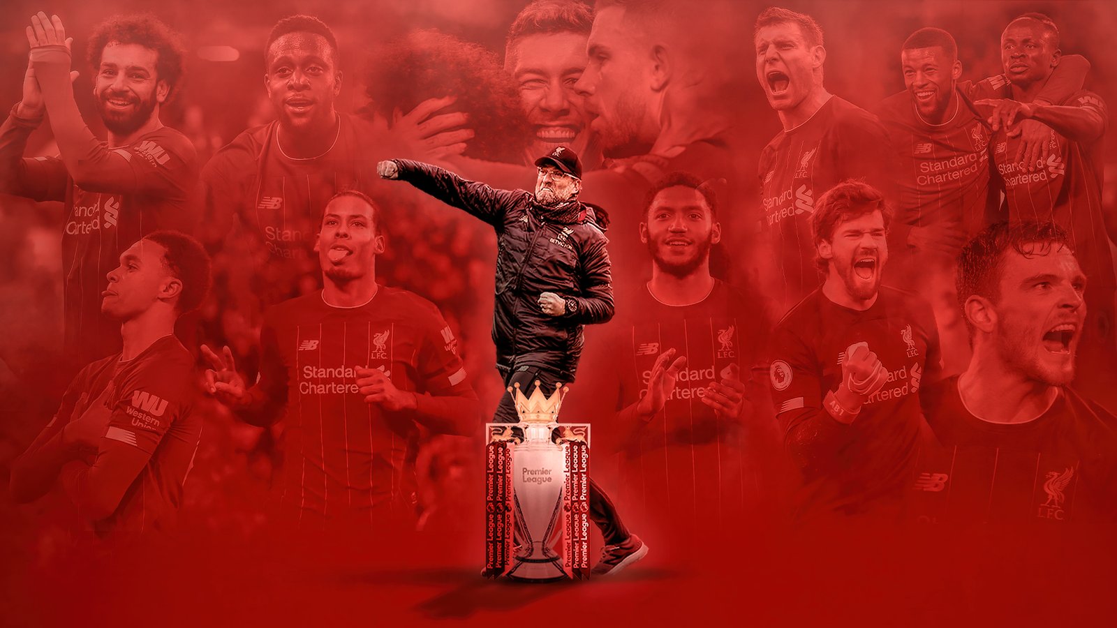 41+ Liverpool Premier League Trophy Lift Wallpaper Background