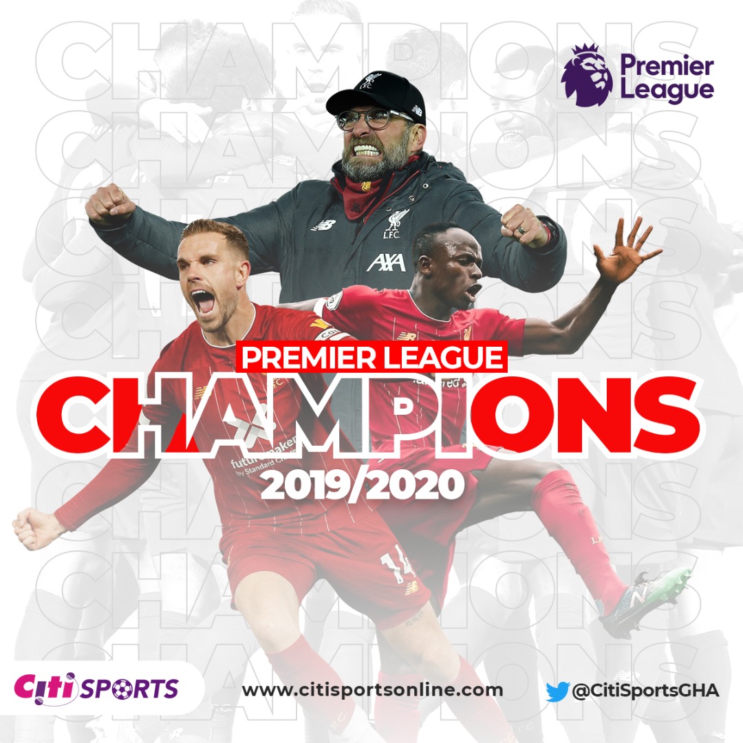 Liverpool Premier League champions 2020 wallpaper