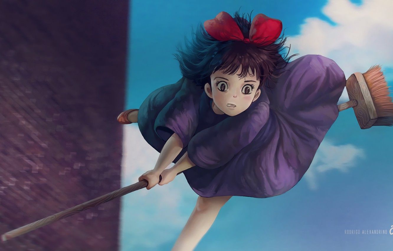 Wallpaper Anime, Kiki's Delivery Service, Studio Ghibli image