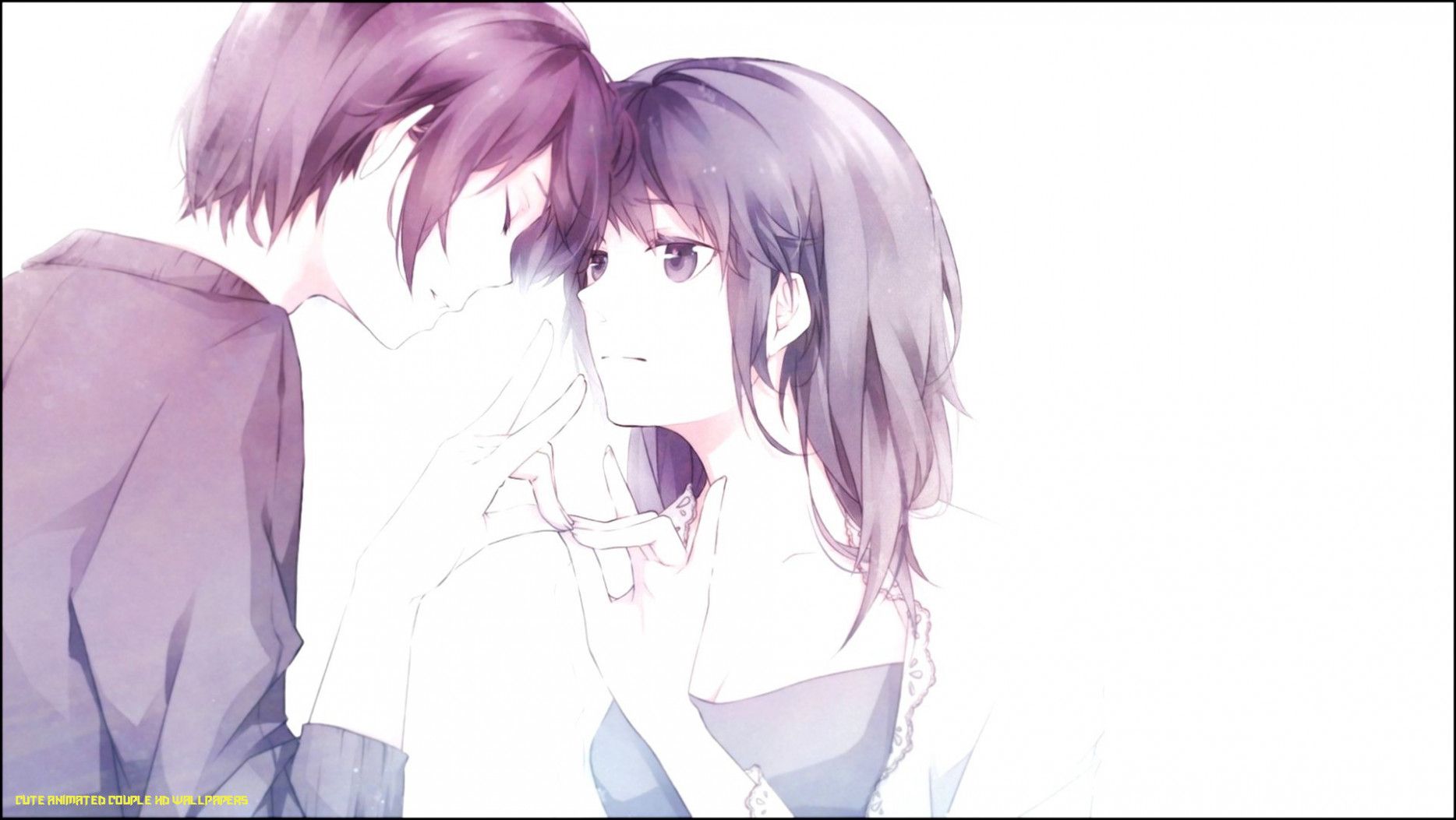 Cute Anime Couple Wallpaper
