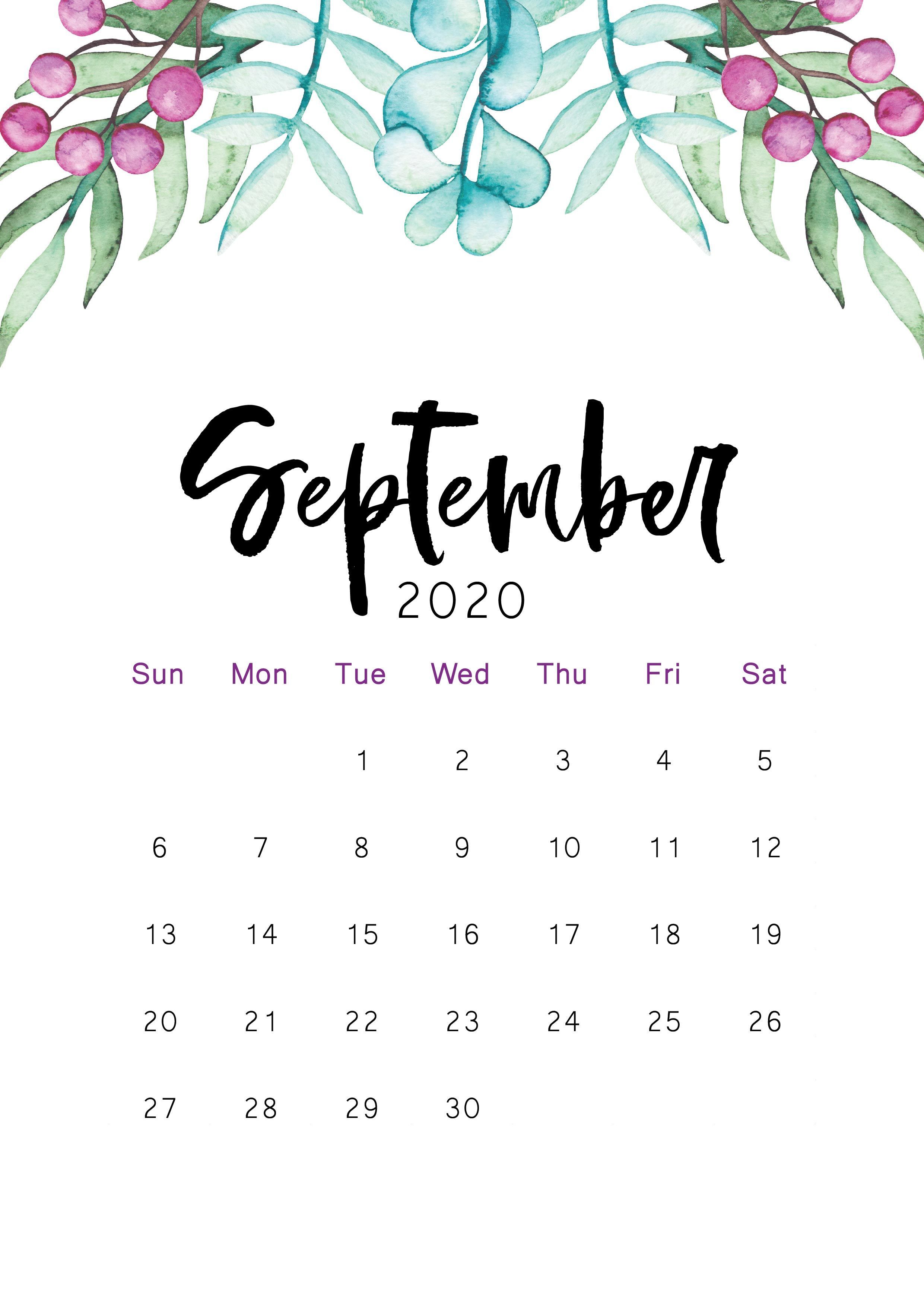 Best Cost Free 2020 Calendar Aesthetic Tips Di 2020 Dengan Gambar