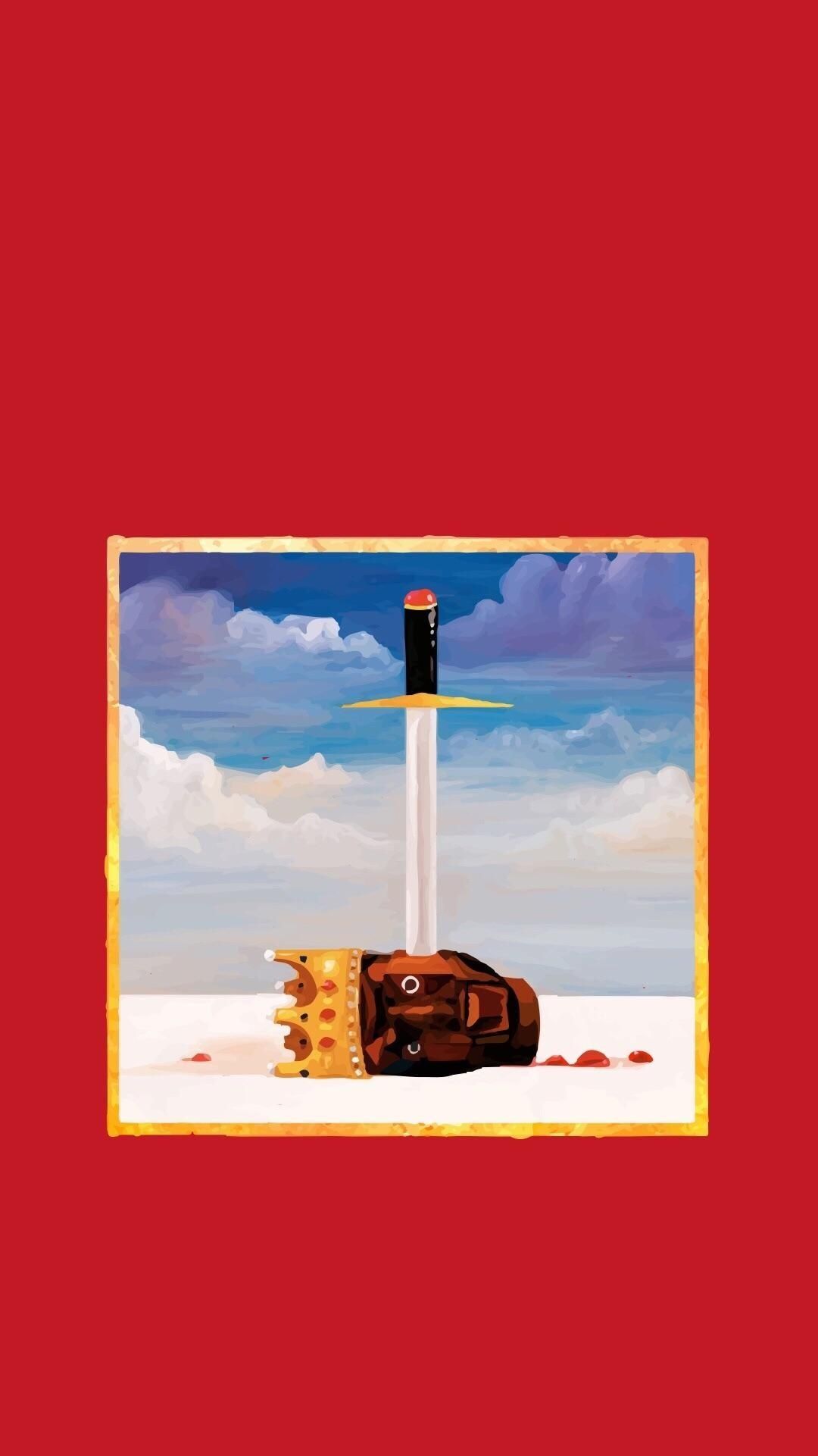 Kanye West Mbdtf iPhone Wallpaper