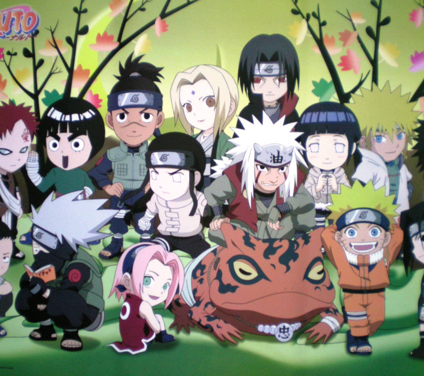 Naruto and friends wallpaper